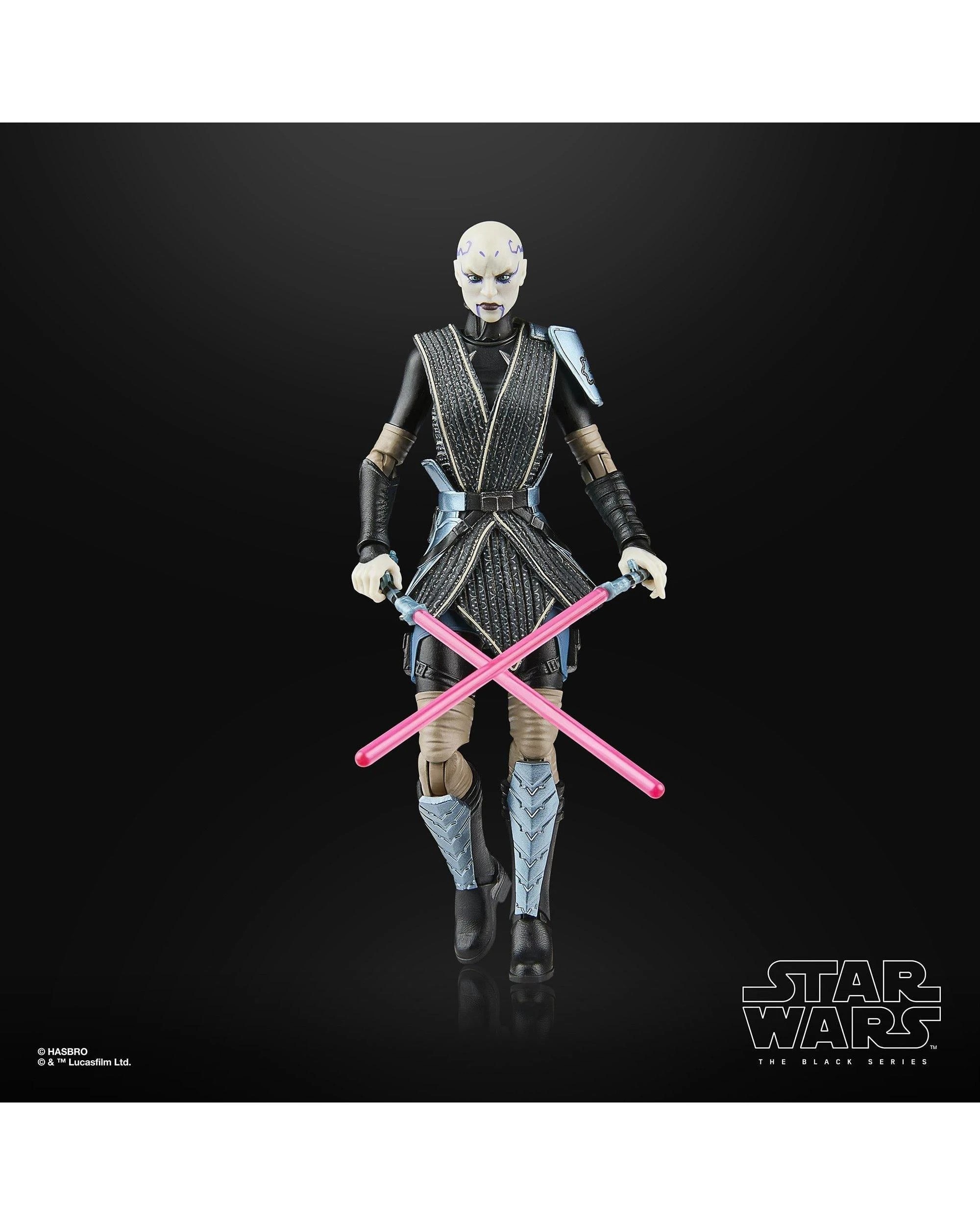 8 Star Wars: The Black Series Asajj Ventress - Bounty Hunter -  Action Figure, 8 of 10
