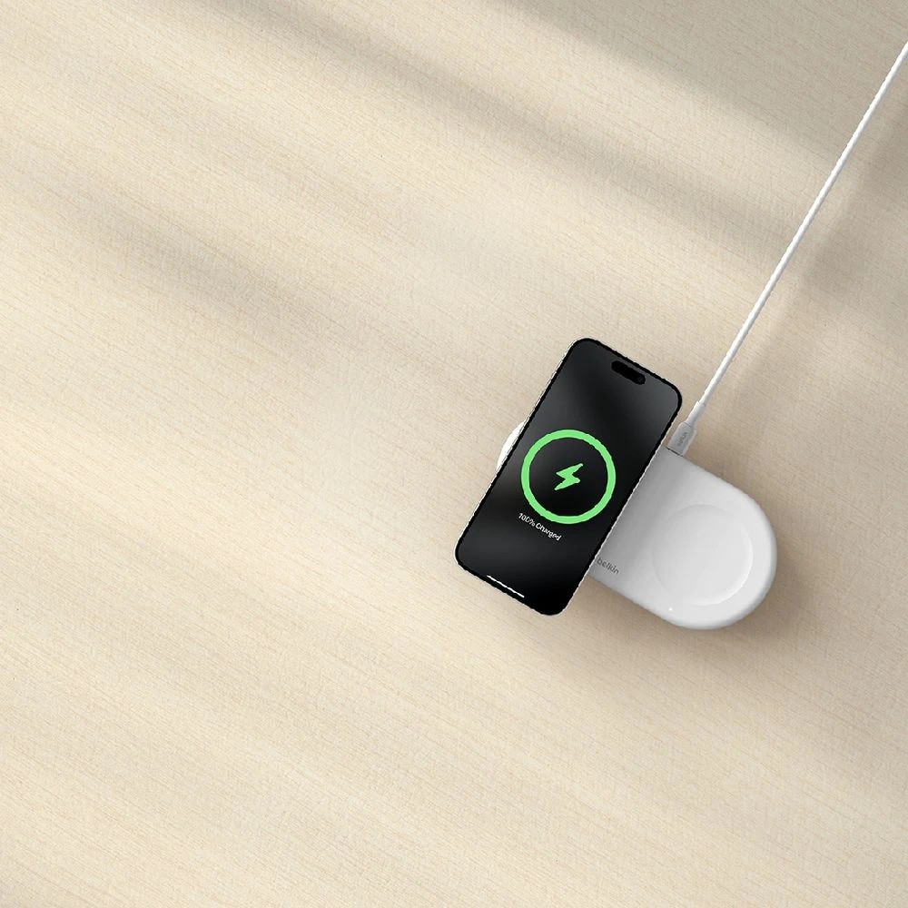7 Belkin Qi2 2-in-1 Wireless Charging Pad 15w White, 7 of 8