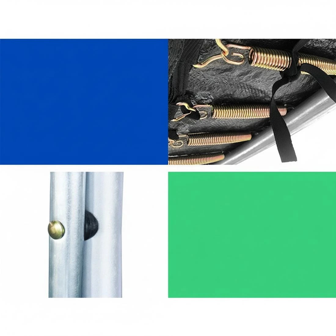 5 Everfit 12FT Trampoline for Kids w/ Ladder Enclosure Safety Net Rebounder - Multi, 5 of 8