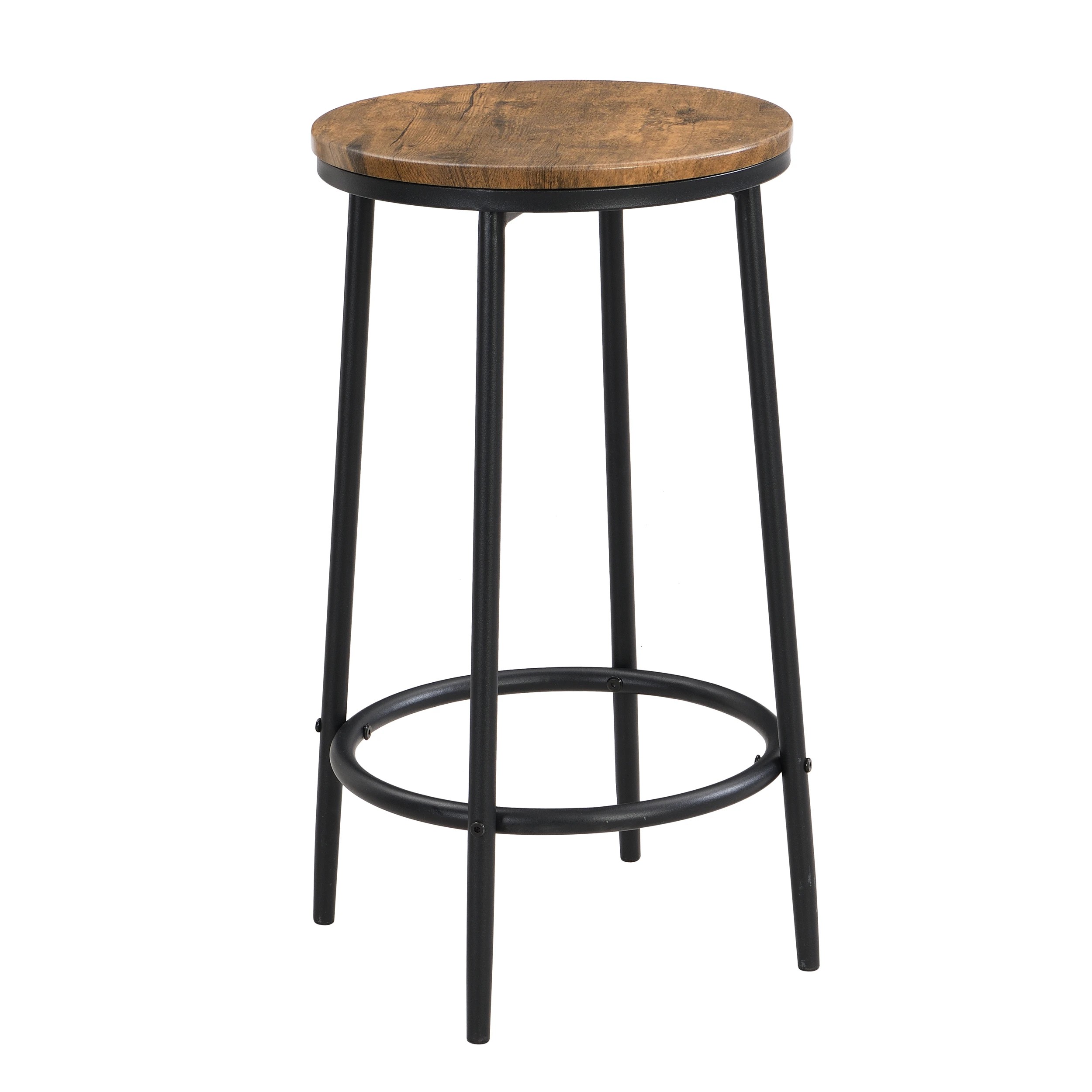 7 IHOMDE 4-Piece Console Table with 3 Stools, 7 of 10