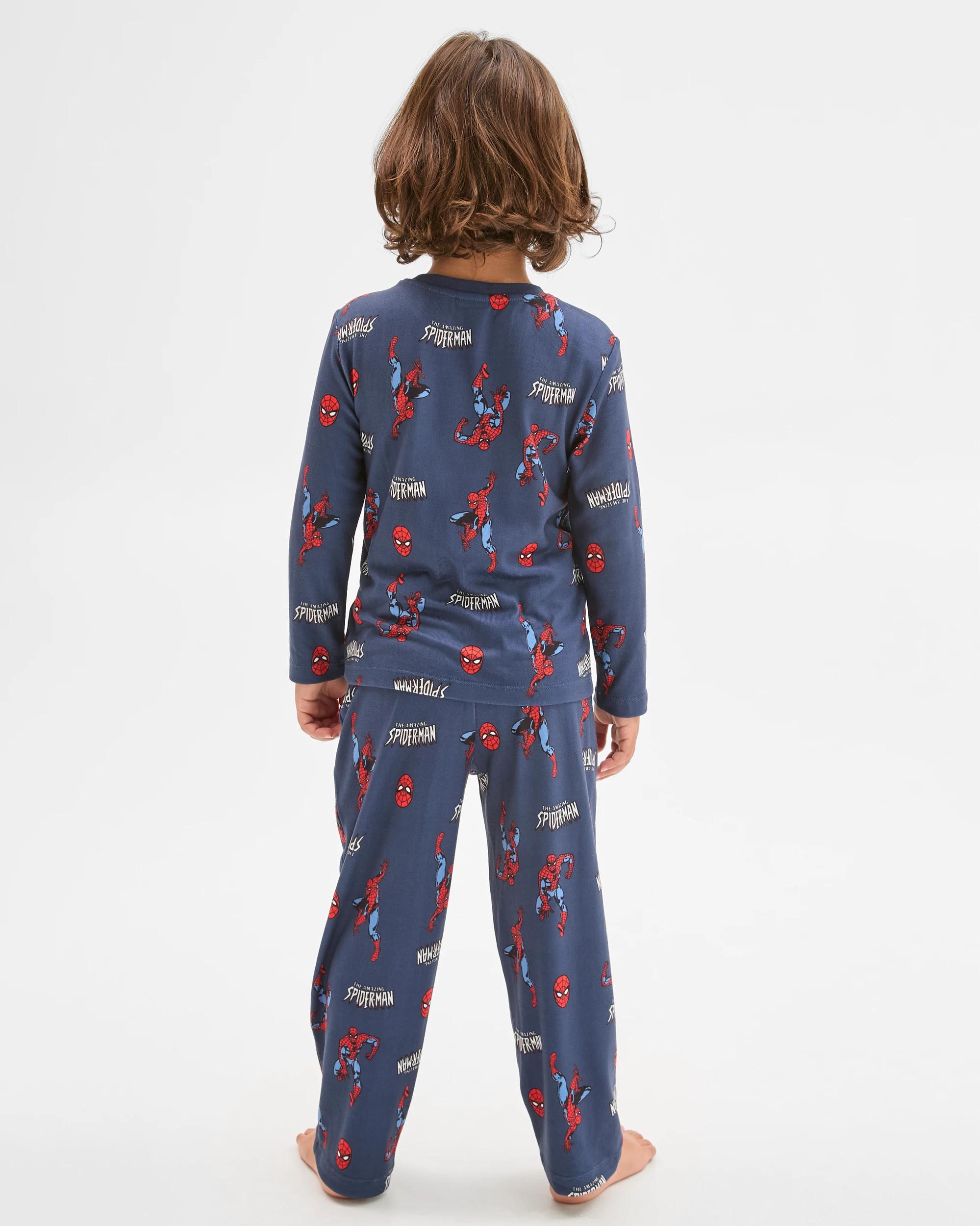 3 Spider-Man Gift Pack Younger Boys Hacci Knit Pyjama Set SPIDER-MAN, 3 of 9
