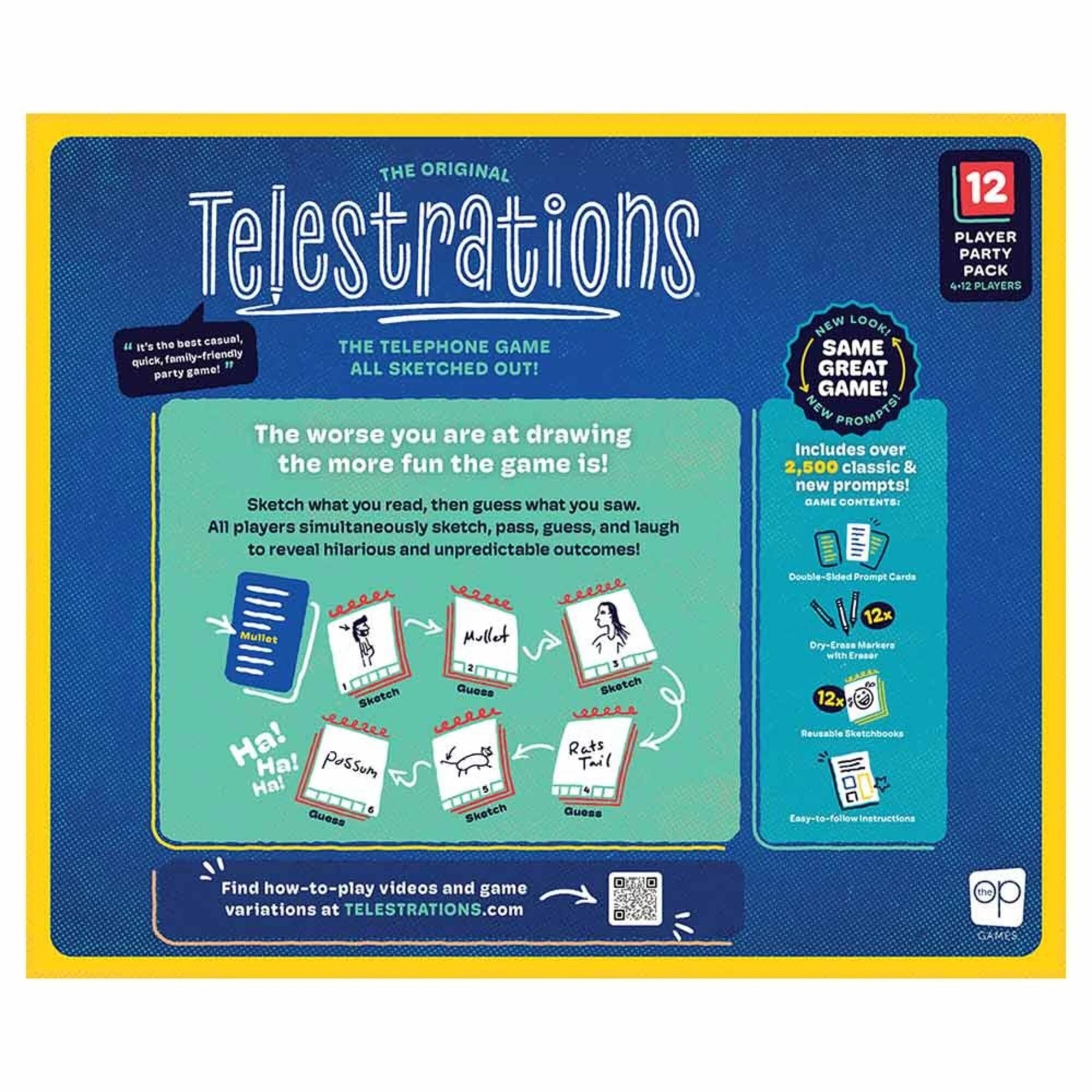 3 Telestrations 12-Player Party Pack - 2nd Edition, 3 of 3