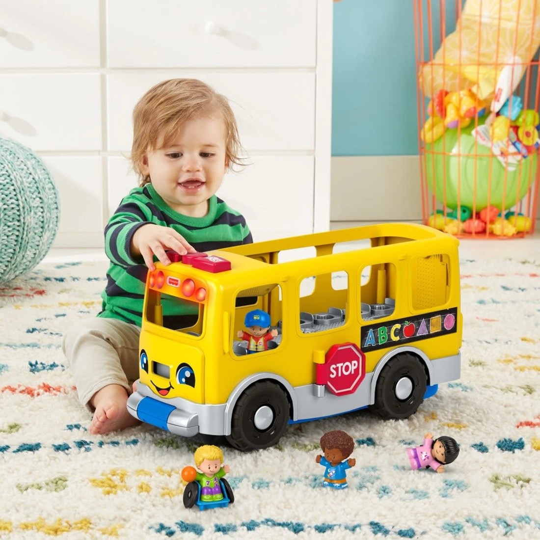 5 Fisher-Price Little People Big Yellow School Bus, 5 of 6