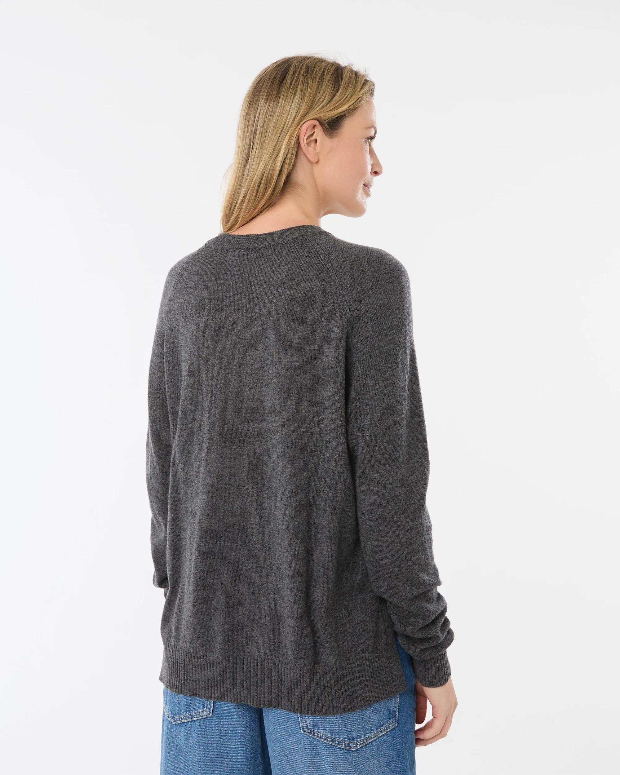 3 Merino Wool Jumper Gry Chmrle, 3 of 7