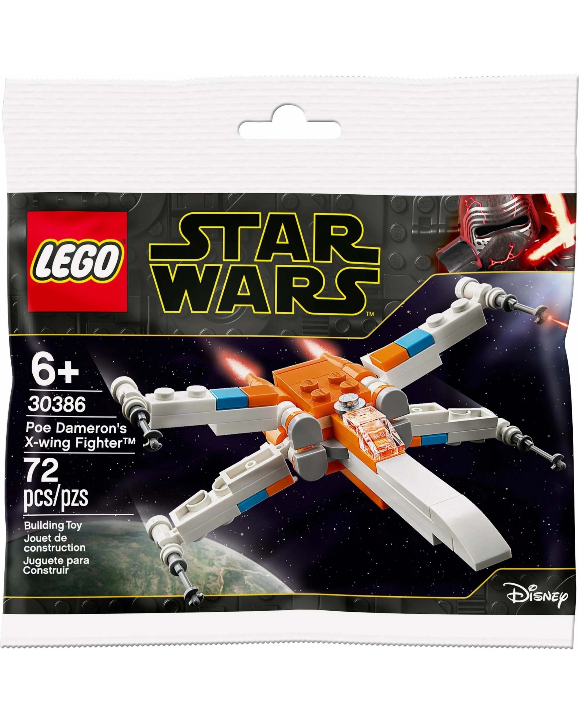 2 LEGO 30386 Poe Dameron's X-wing Fighter - Star Wars Mini Set, 2 of 2