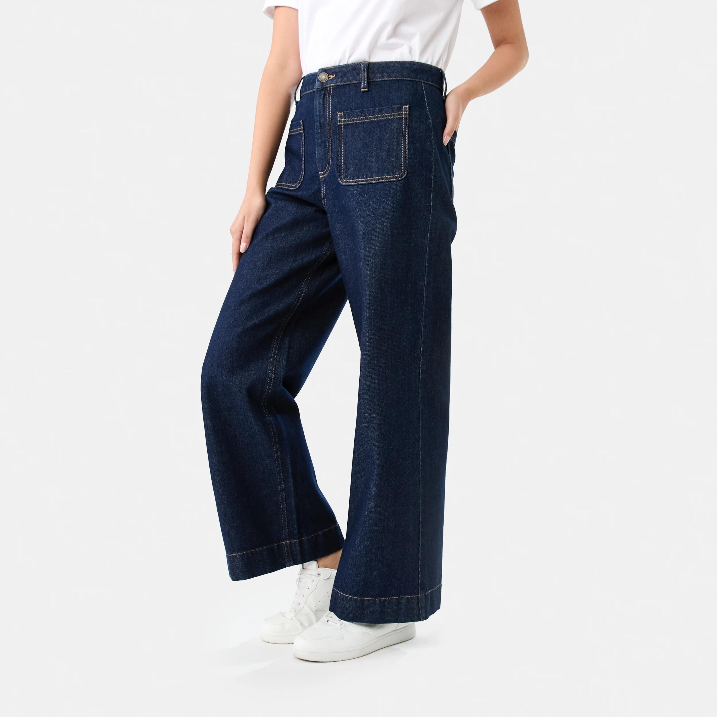 3 Wide Leg Pocket Jeans INDIGO, 3 of 11
