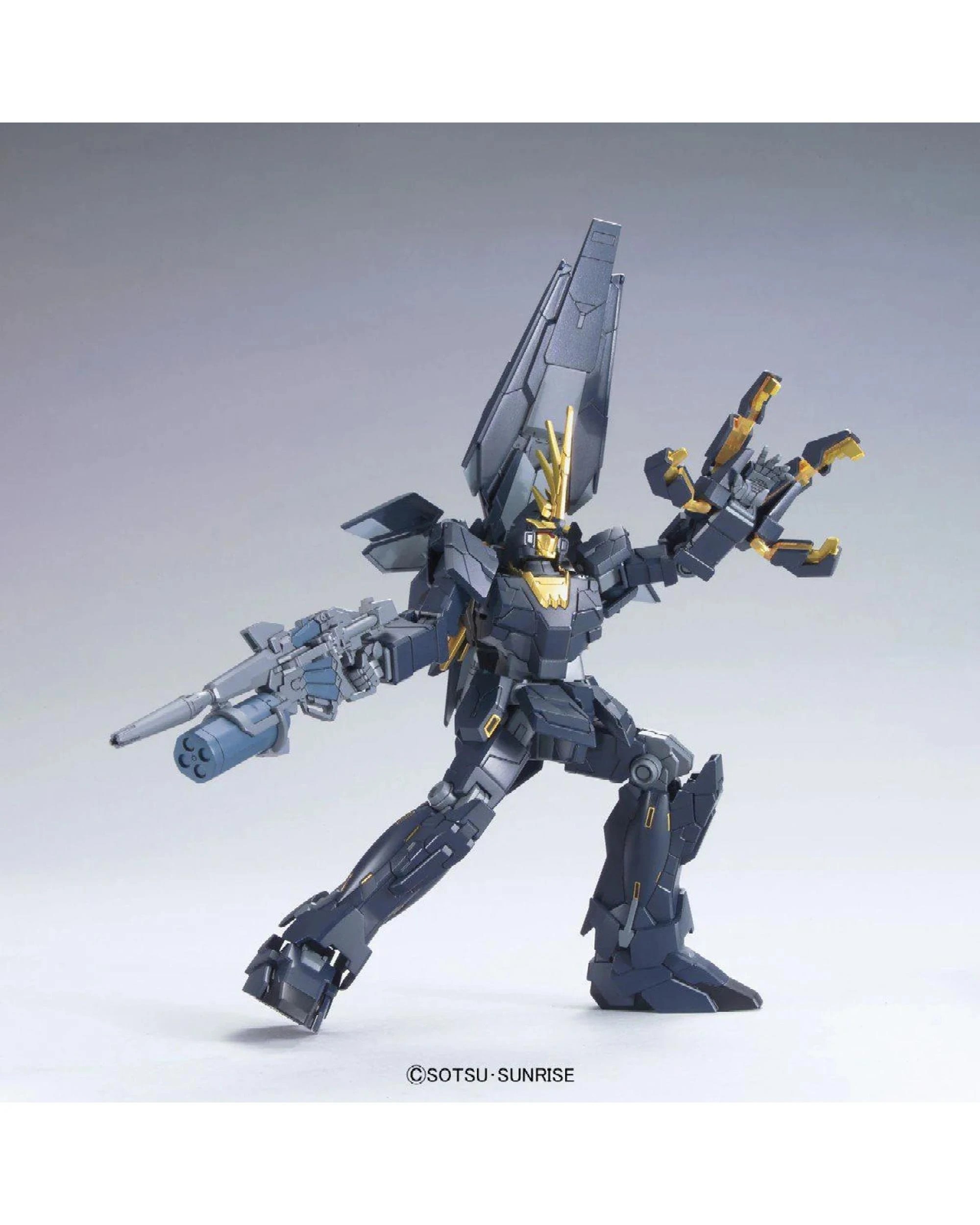 6 Bandai Gundam HGUC RX-0- N -  Unicorn Gundam 01 Banshee Norn - Unicorn Mode -  1/144 Scale Model Kit, 6 of 7