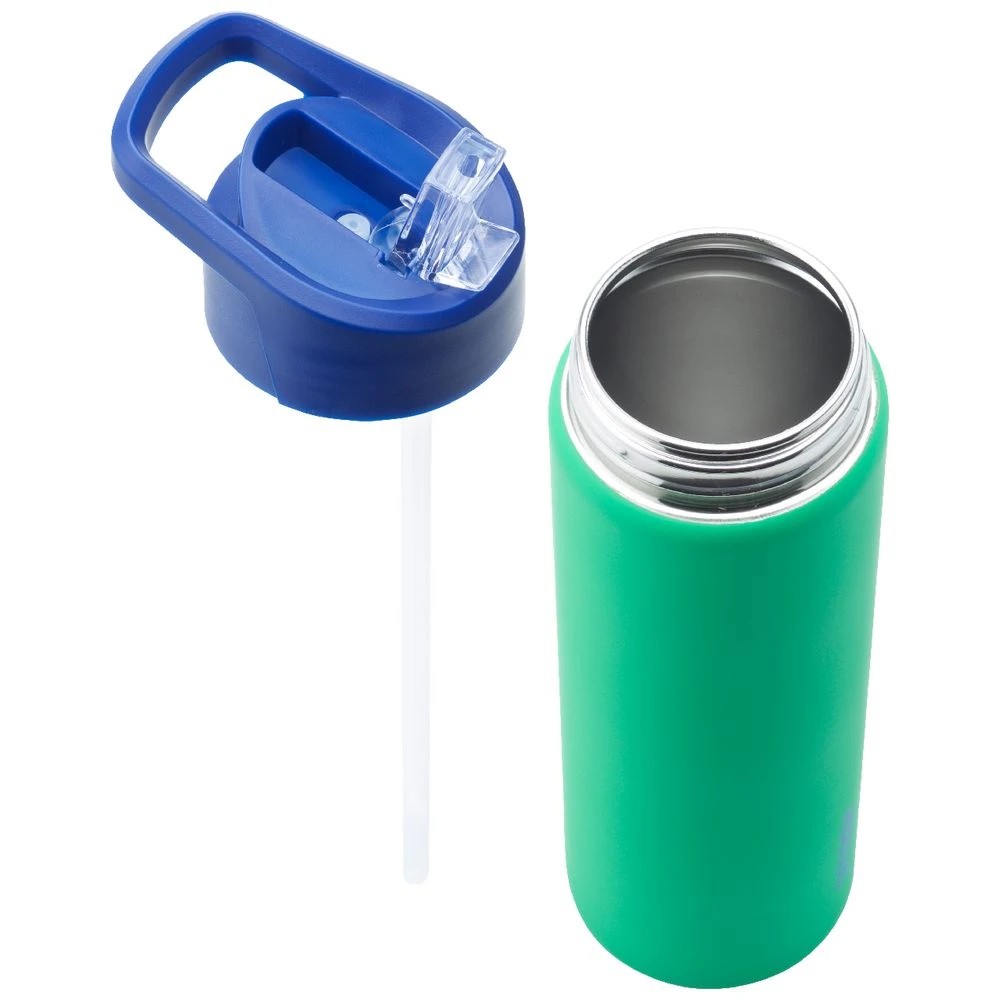 3 Smash Blue Stainless Steel Sipper Bottle Blue/Green 750mL, 3 of 4
