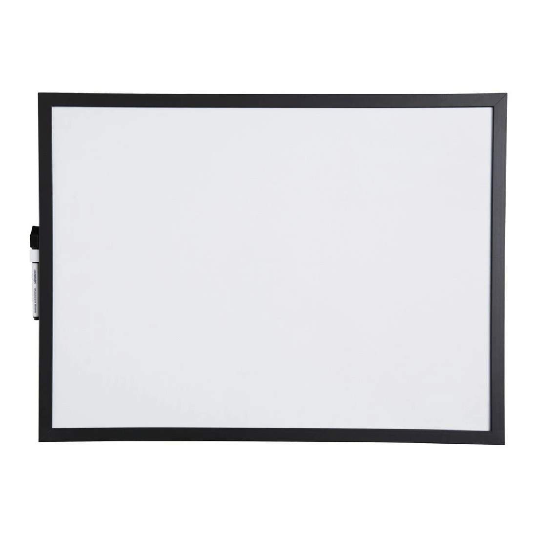 1 J.Burrows Magnetic Black Frame Whiteboard 600 x 450mm, 1 of 3