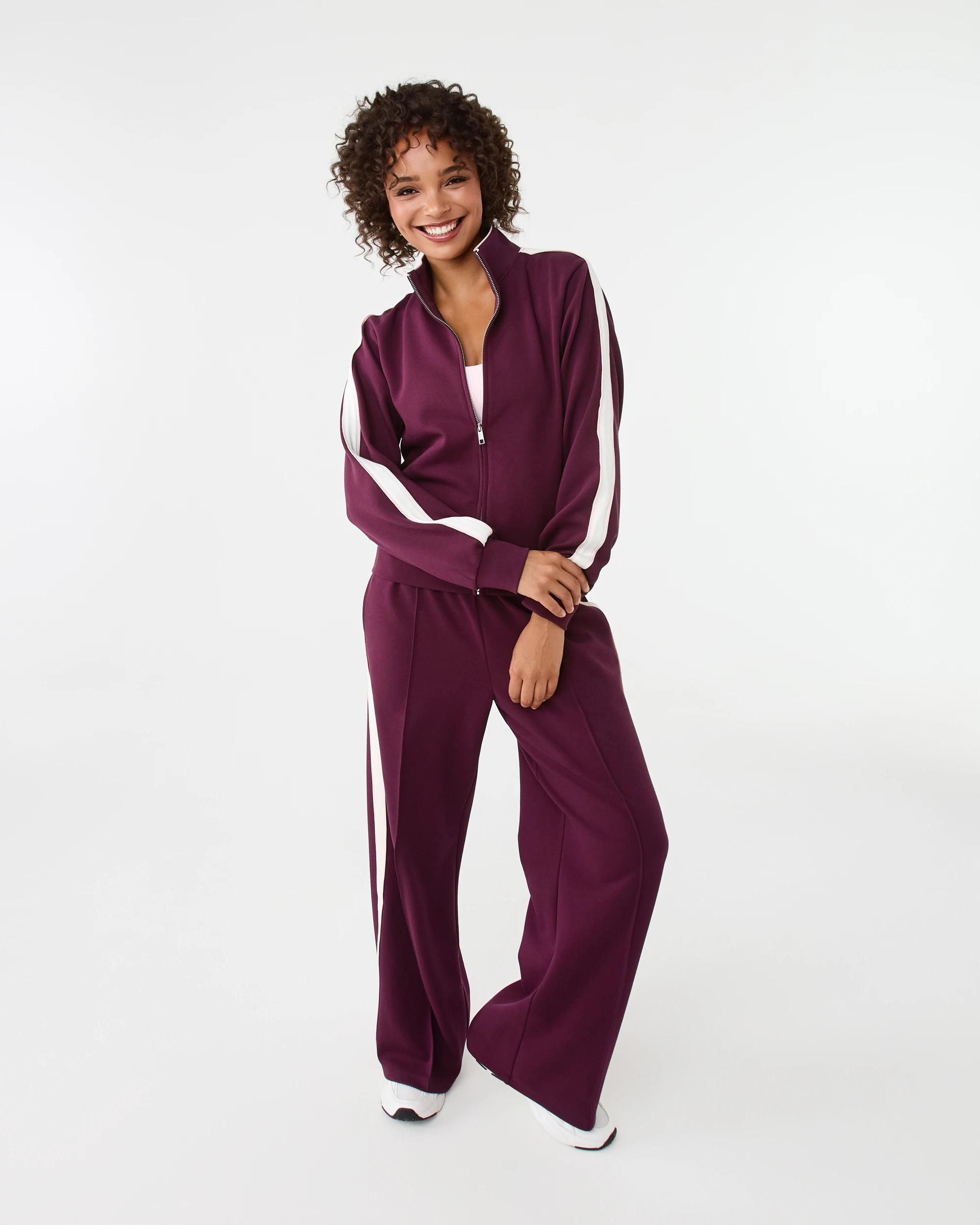 2 Active Womens Retro Zip Through Royal Burg, 2 of 10