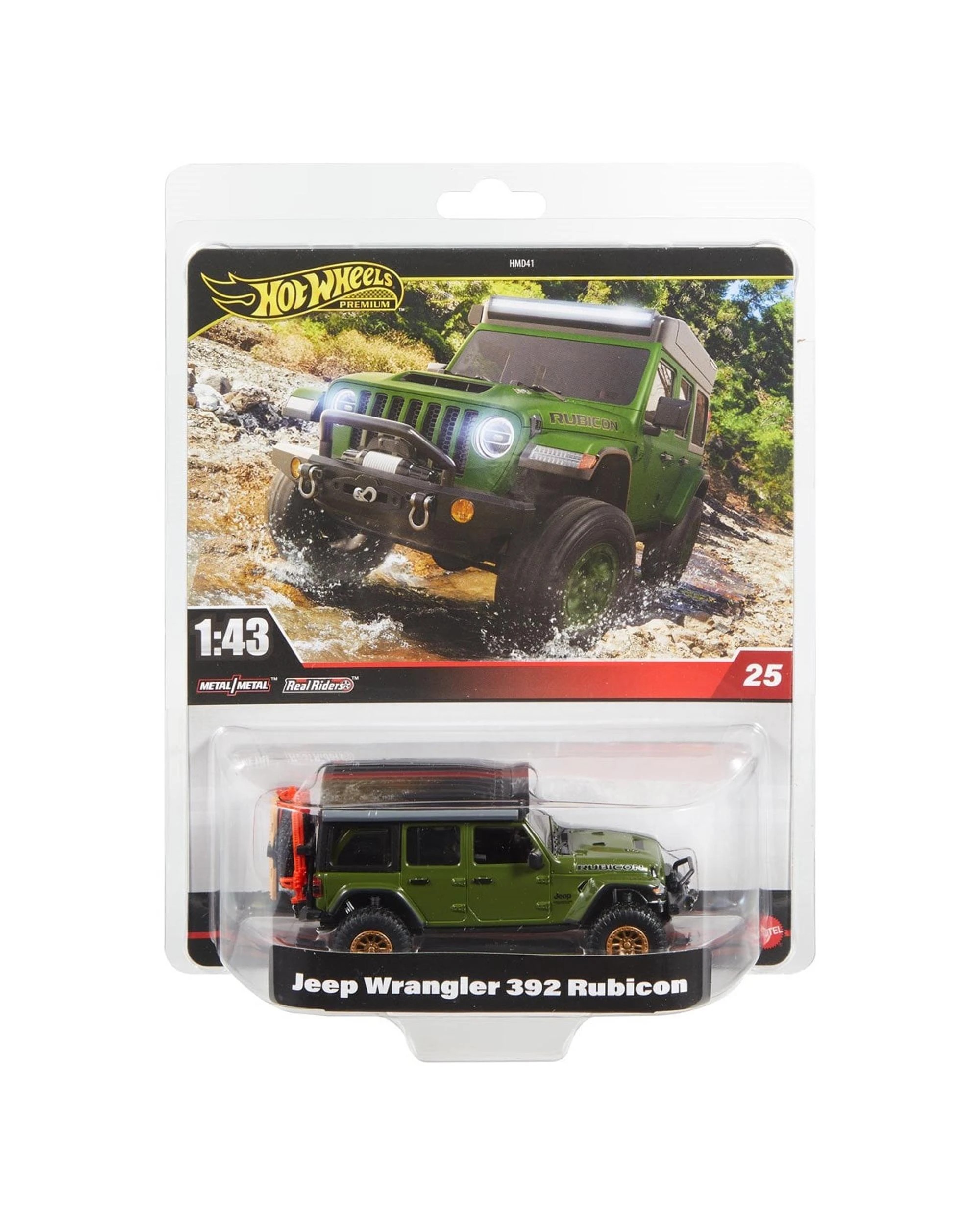 1 Hot Wheels Premium Jeep Wrangler 392 Rubicon 1:43 Scale Diecast Vehicle, 1 of 6