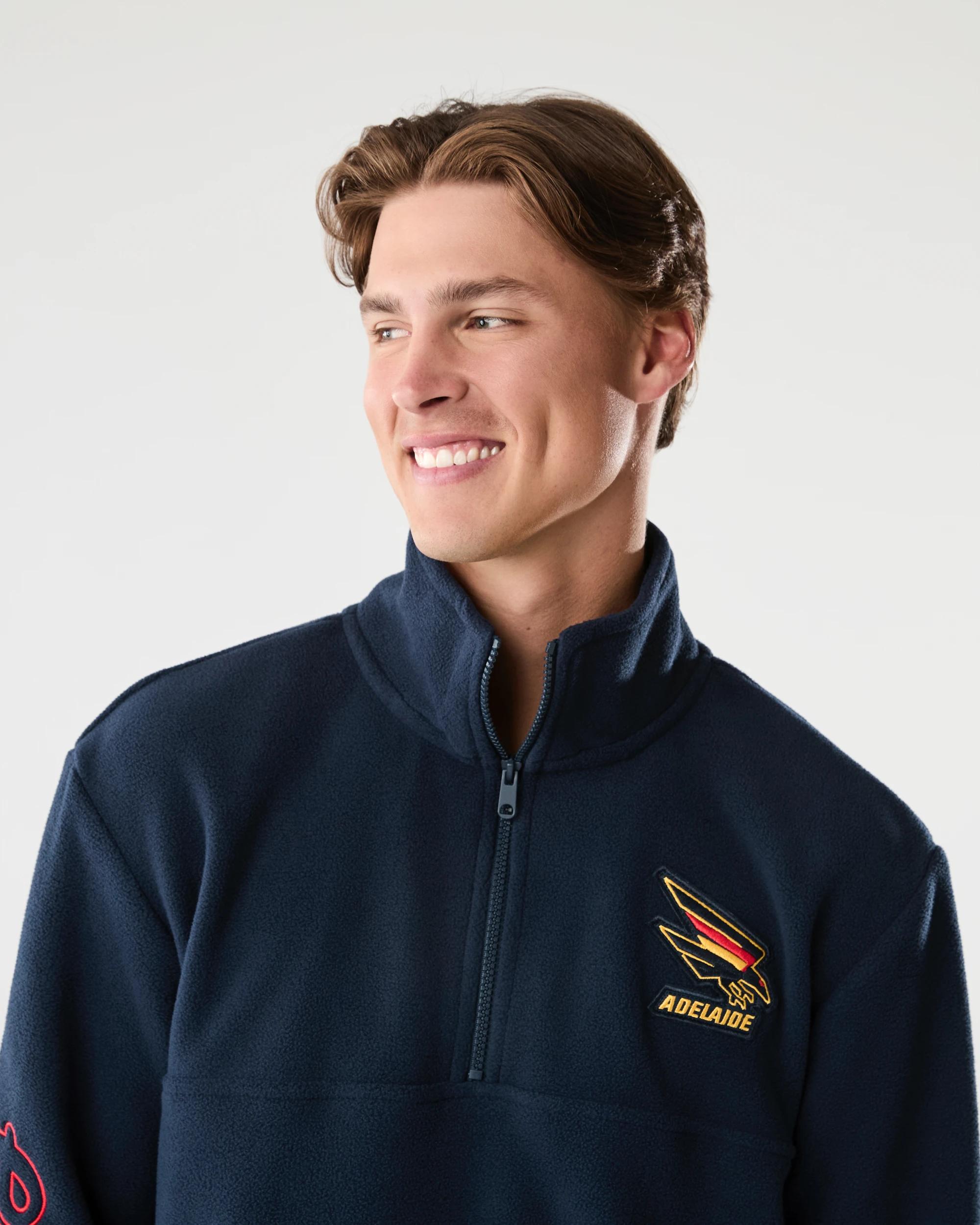 4 Official AFL Adult Polar Fleece Jacket Adelaide, 4 of 9
