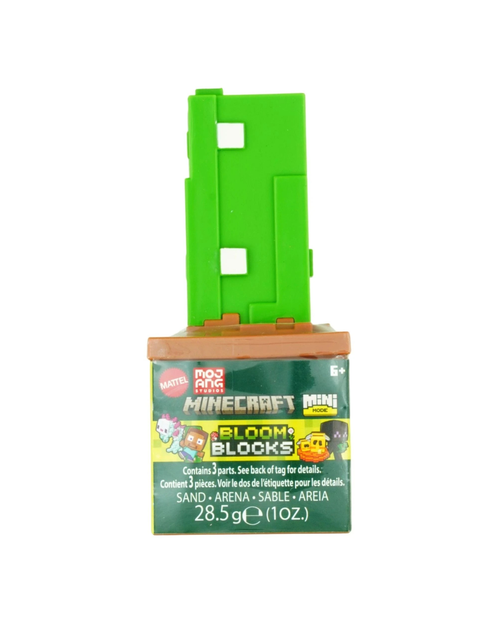 1 Minecraft Mini Mode Bloom Blocks Capsule - Cactus, 1 of 3