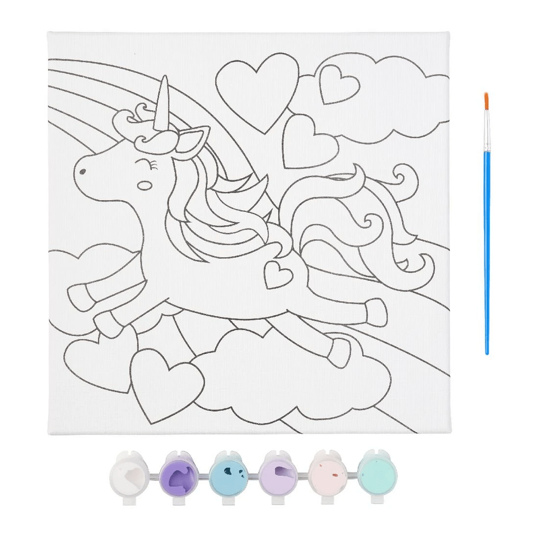 3 Kadink Canvas Painting Kit 25x25cm Unicorn, 3 of 3