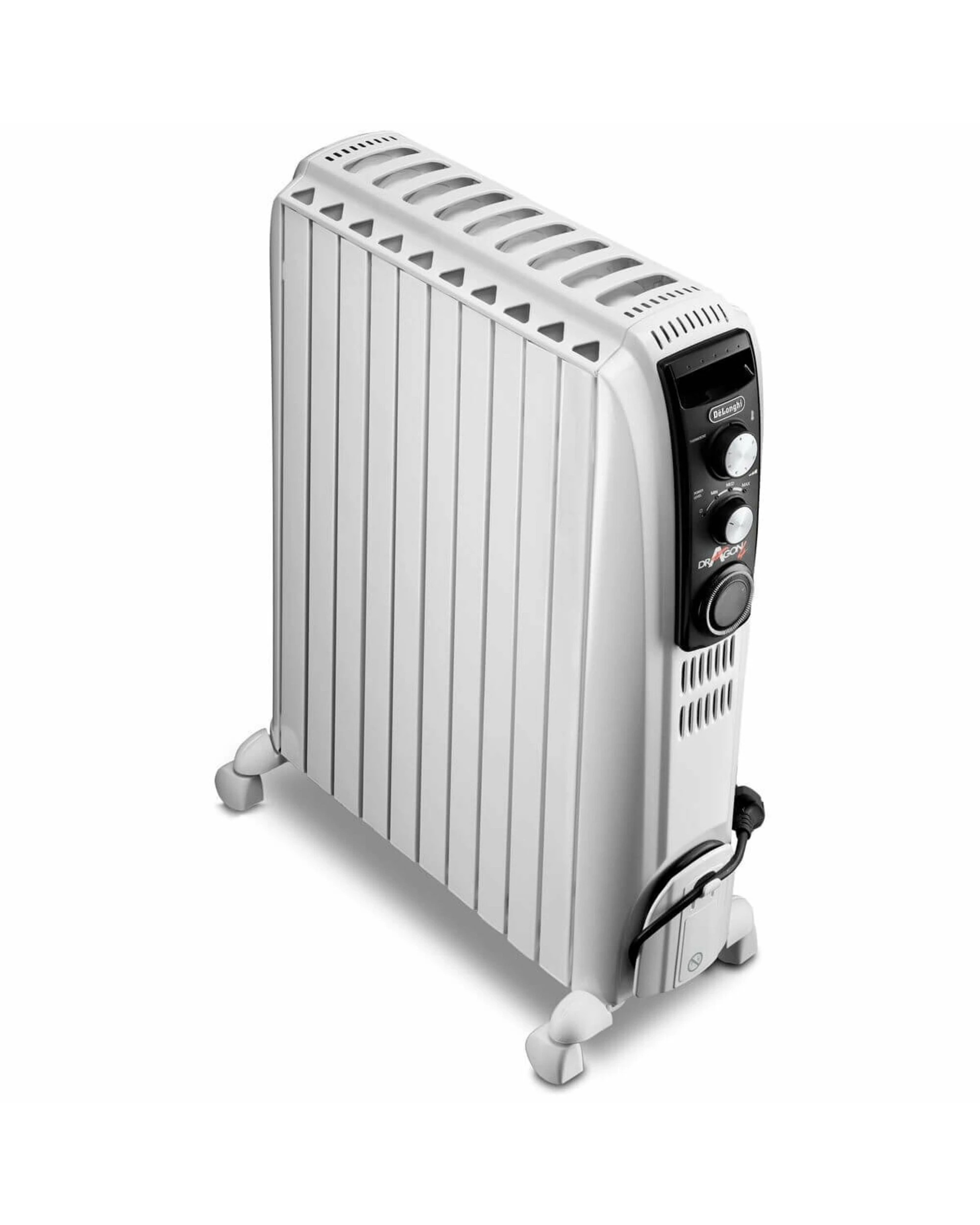 2 De'Longhi Dragon 4 Pro 2400W Oil Column Heater, 2 of 3