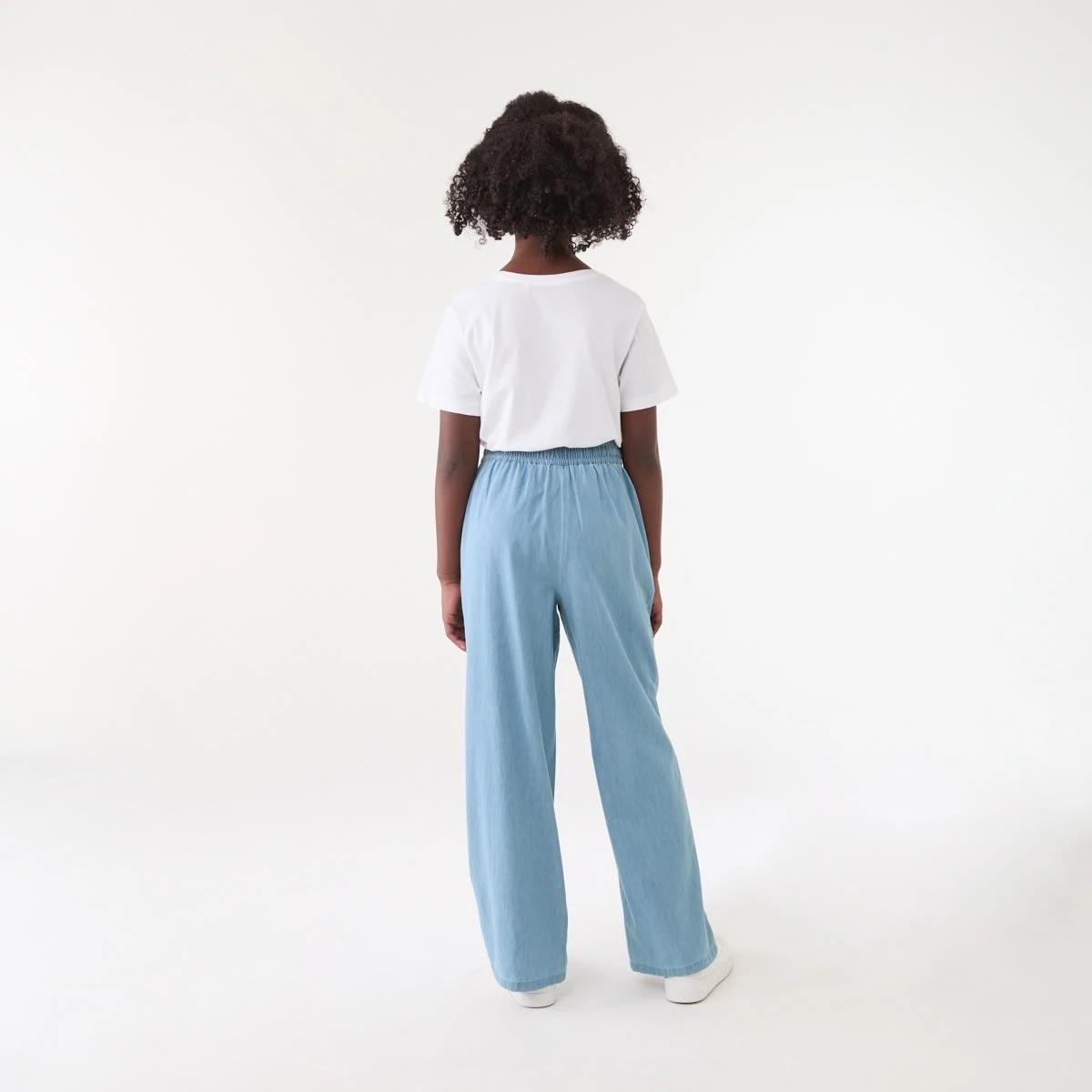 5 Chambray Wide Leg Pants CHAMBRAY, 5 of 5