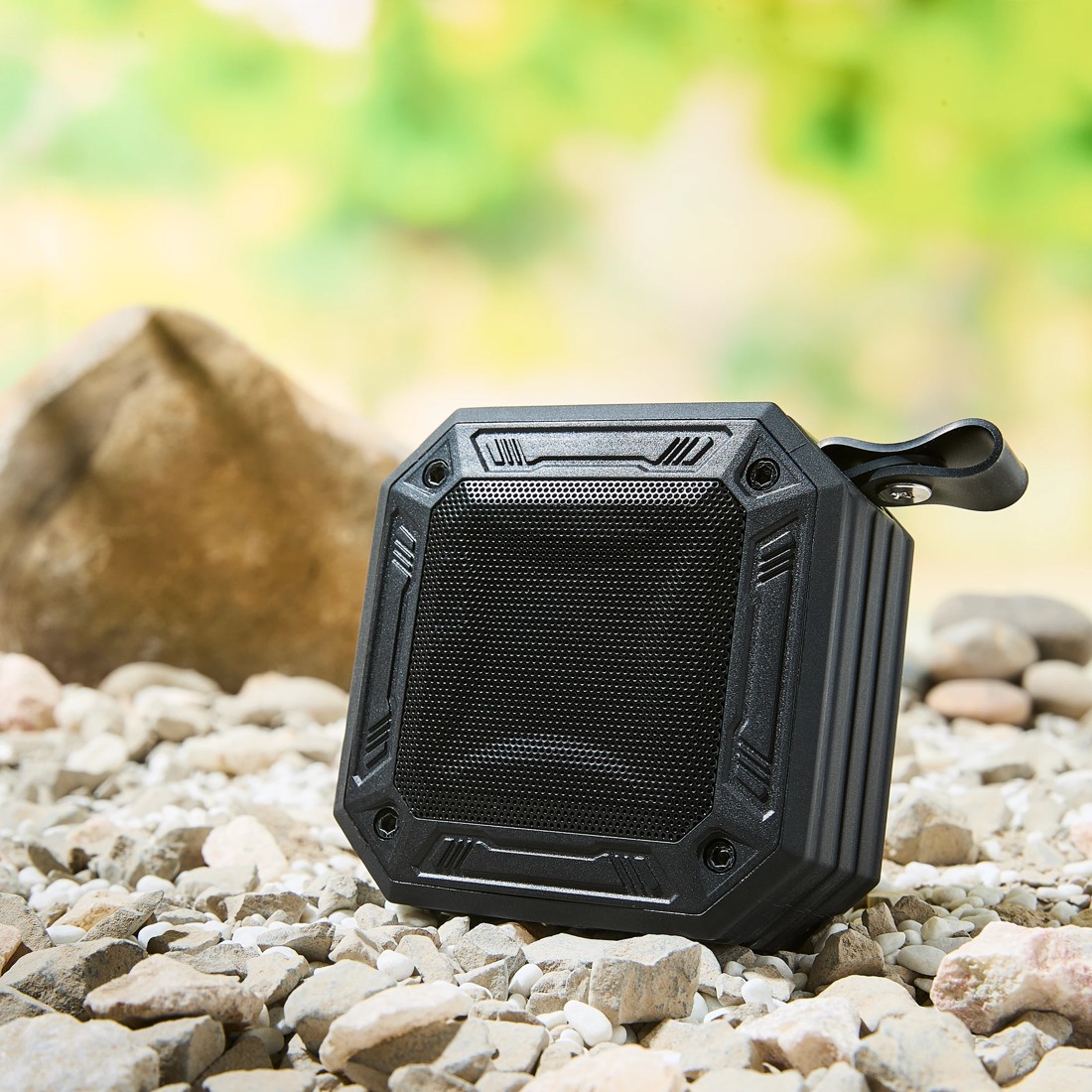 1 Durable Bluetooth Speaker - Black, 1 of 10