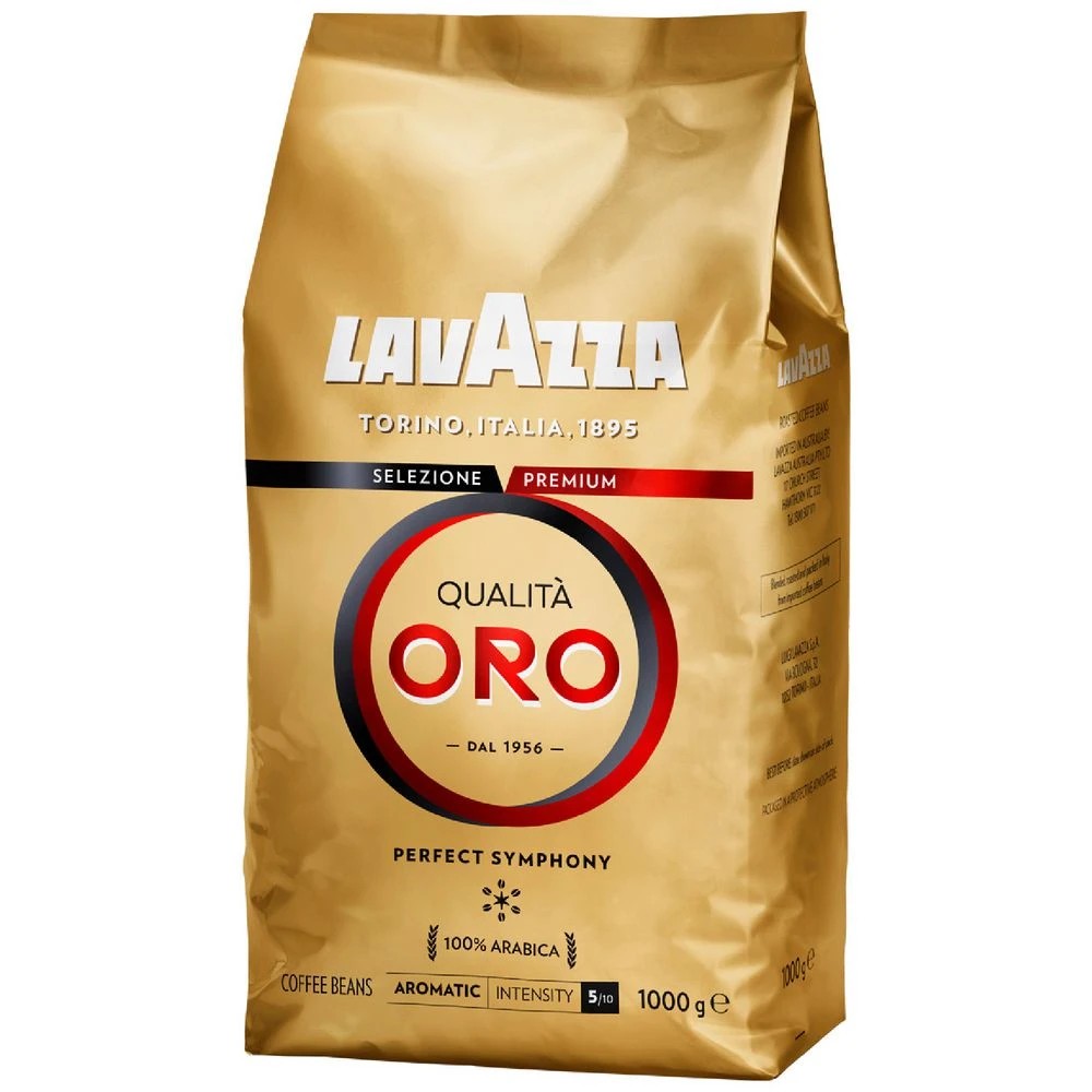 1 Lavazza Qualita Oro Coffee Beans 1kg, 1 of 2