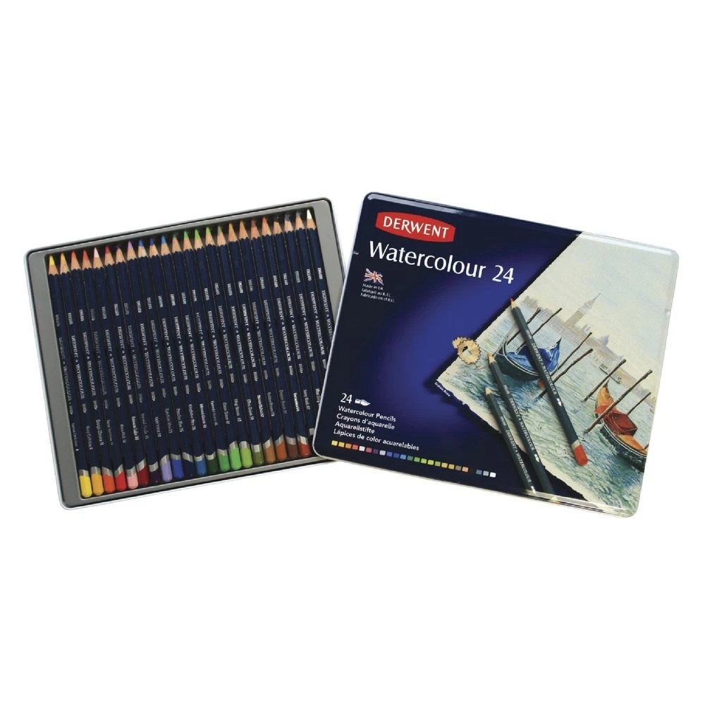 3 Derwent Watercolour Pencils 24 Pack, 3 of 3