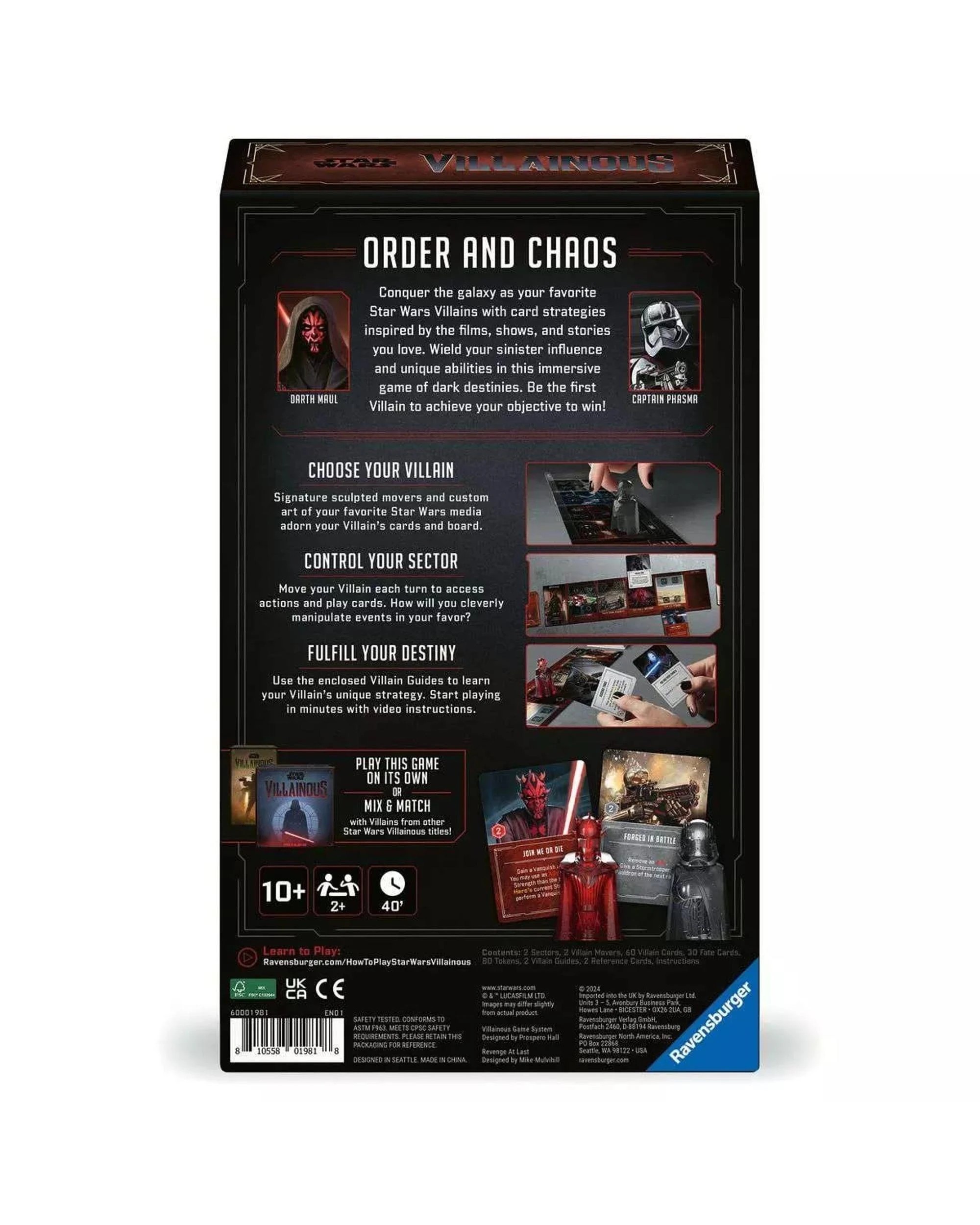 4 Star Wars Villainous: Revenge at Last Expansion Board Game, 4 of 4