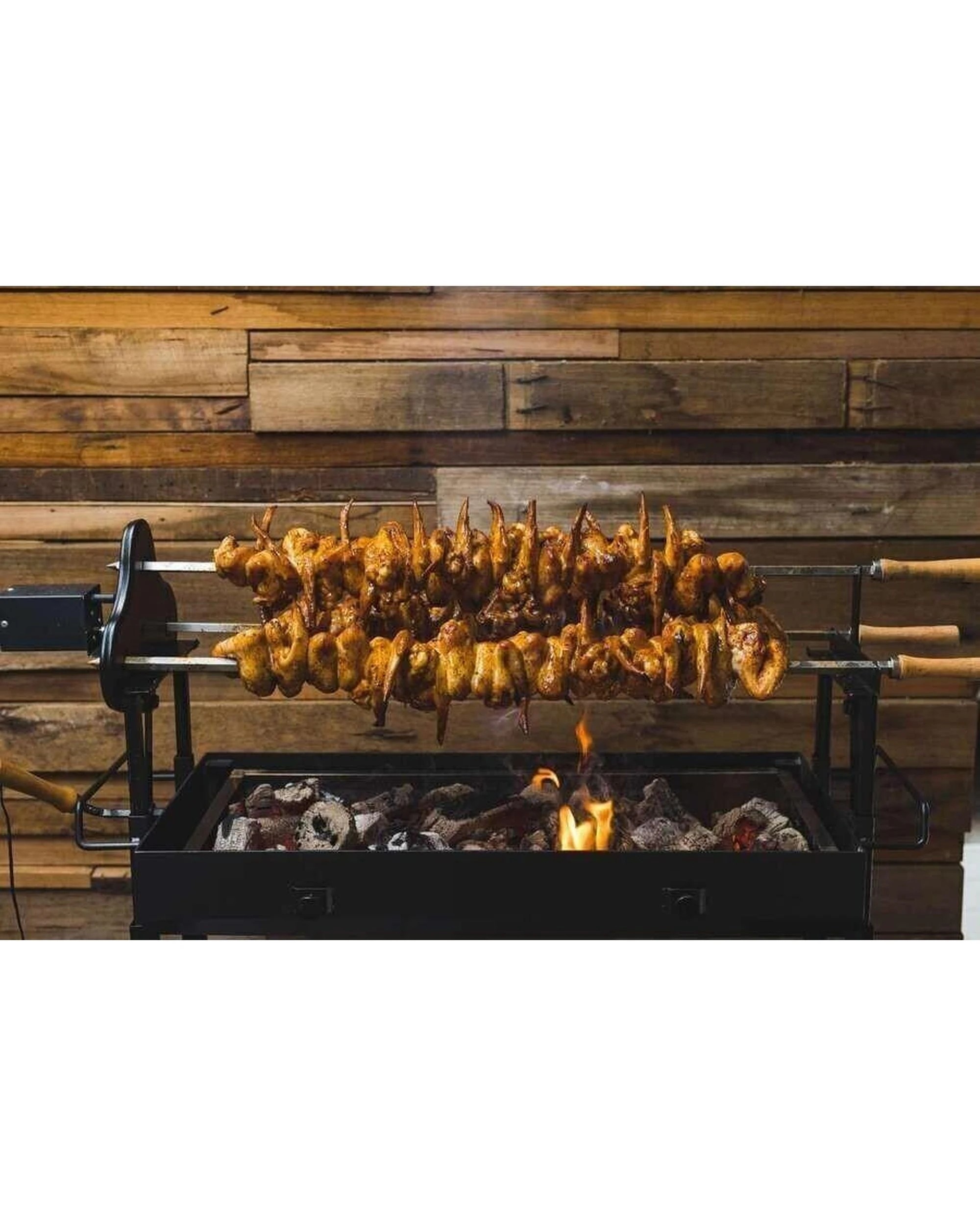 8 Flaming Coals Cyprus Spit Roast Skewer - Large - 8mm x 820mm, 8 of 8