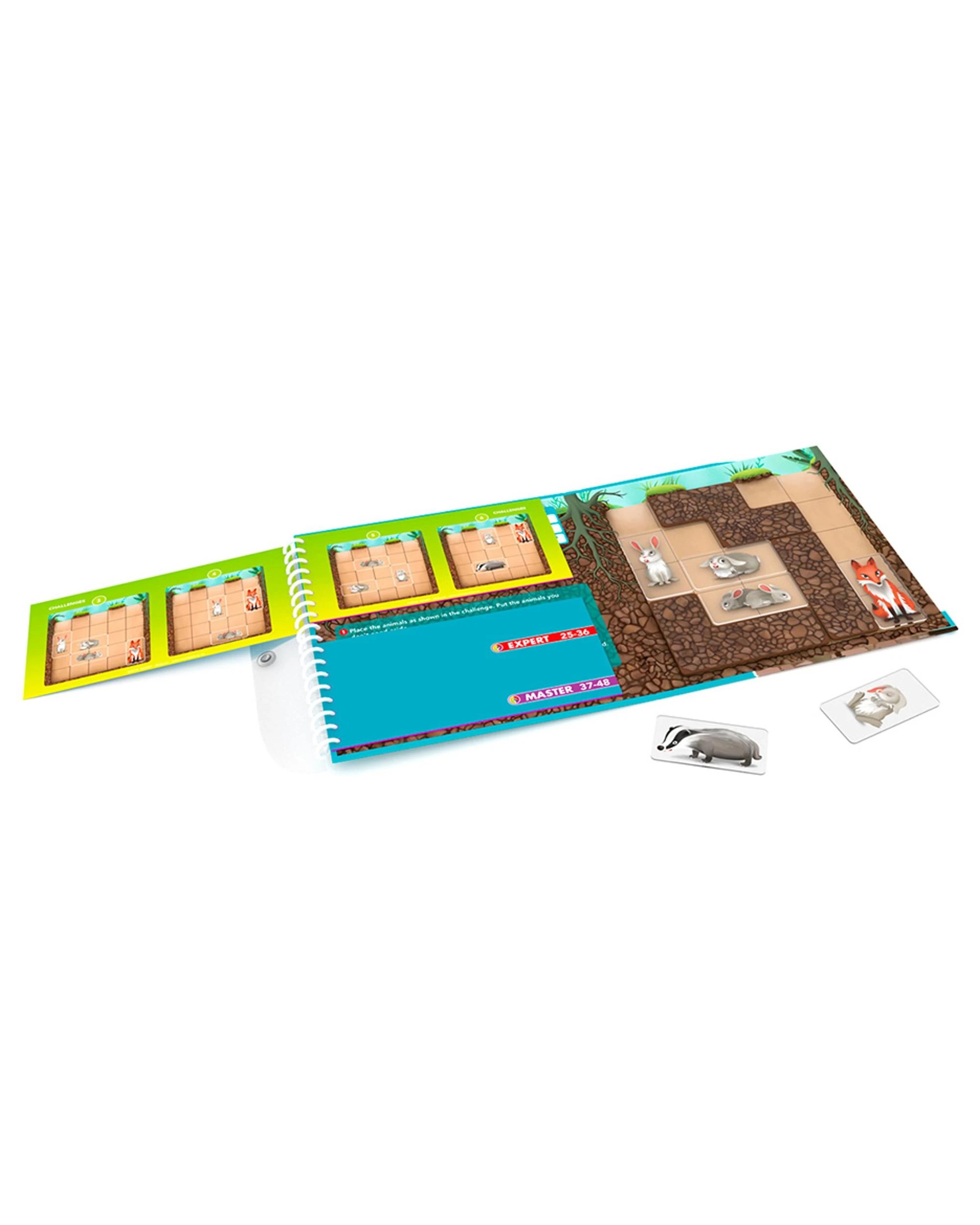 2 Smart Games Down The Rabbit Hole Magnetic Travel Smart Game, 2 of 2