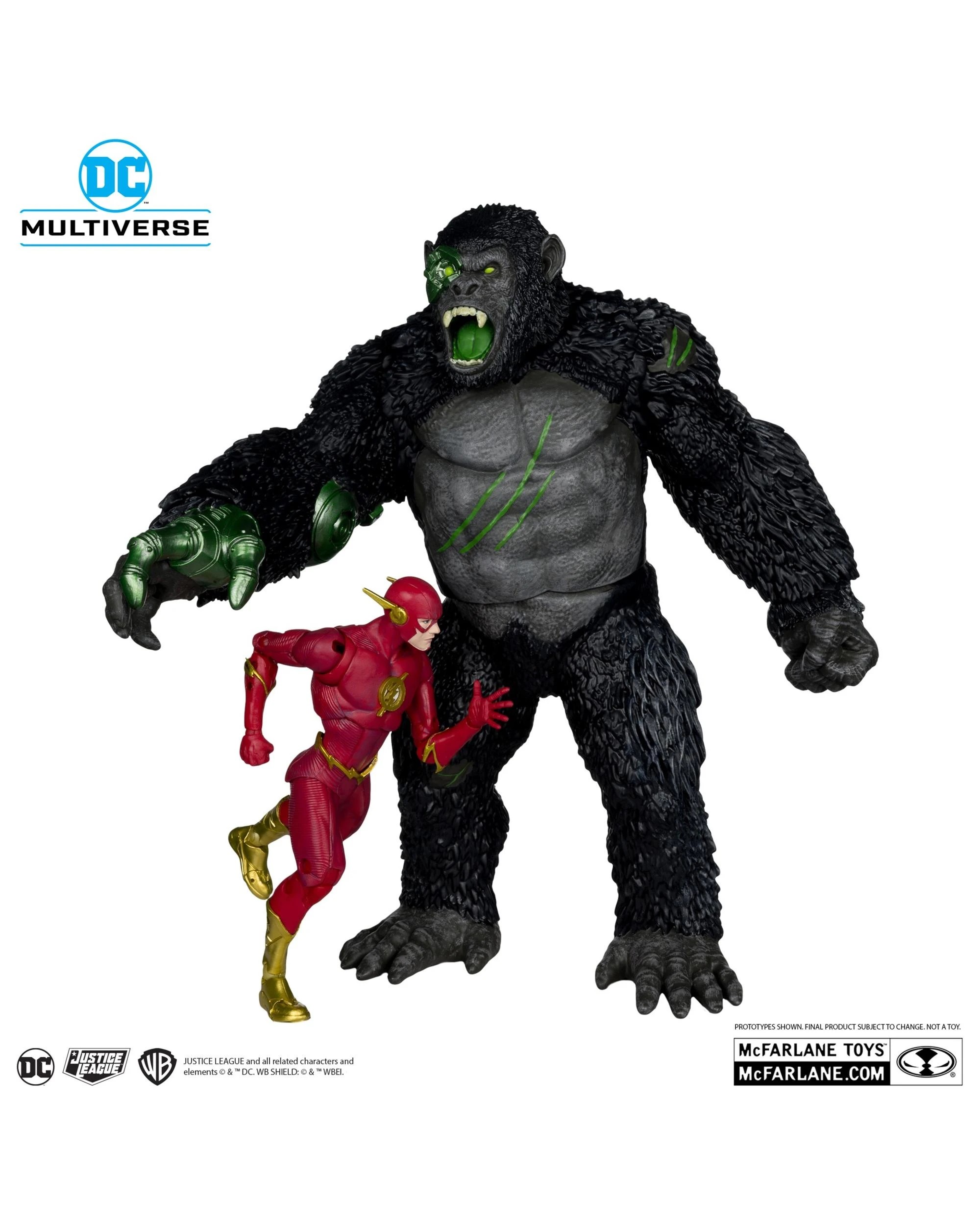 4 DC Multiverse Titano VS The Flash 7 inch Action Figure with Megafig 2 Pack, 4 of 10