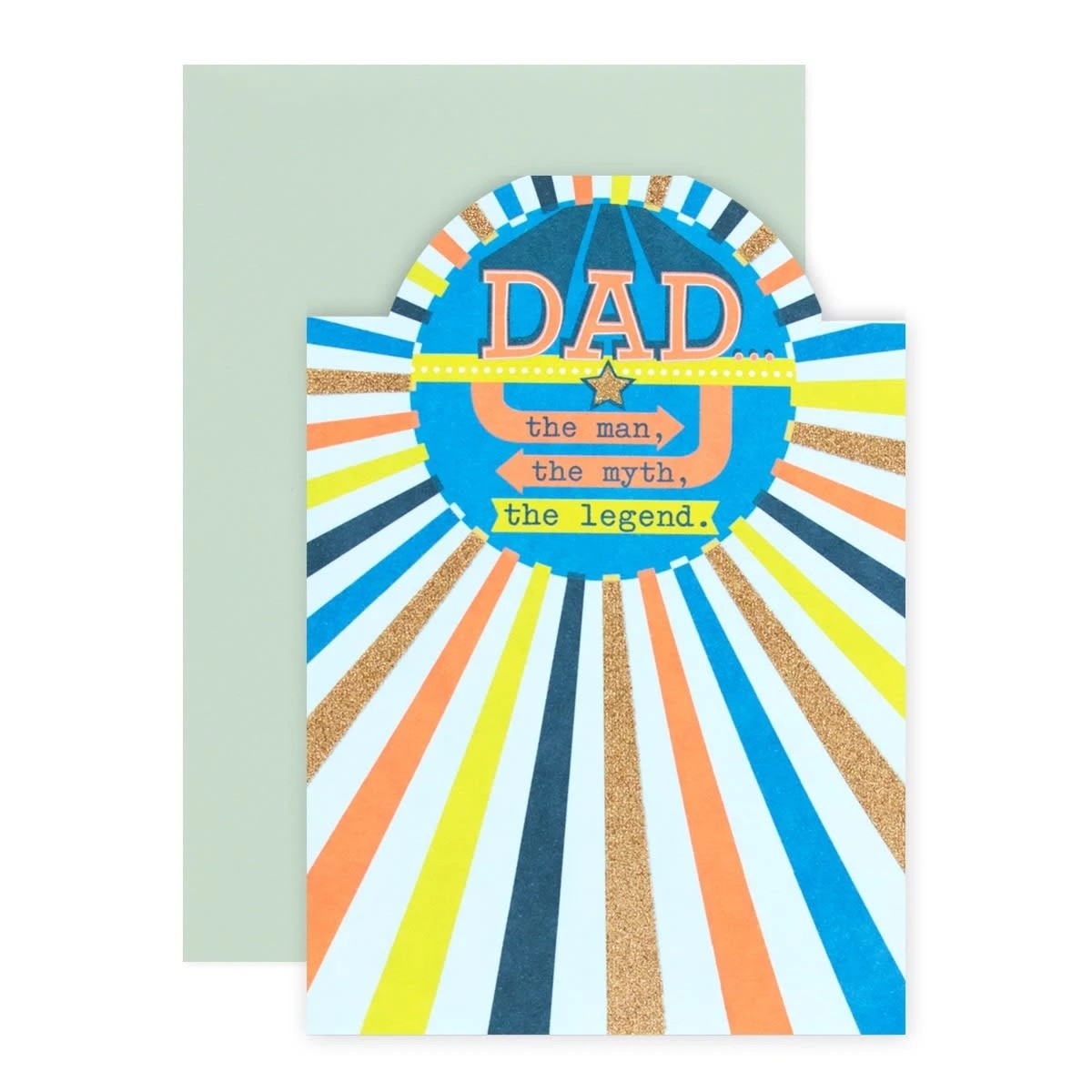 1 Connections from Hallmark Birthday Card for Dad - Man, Myth, Legend, 1 of 3