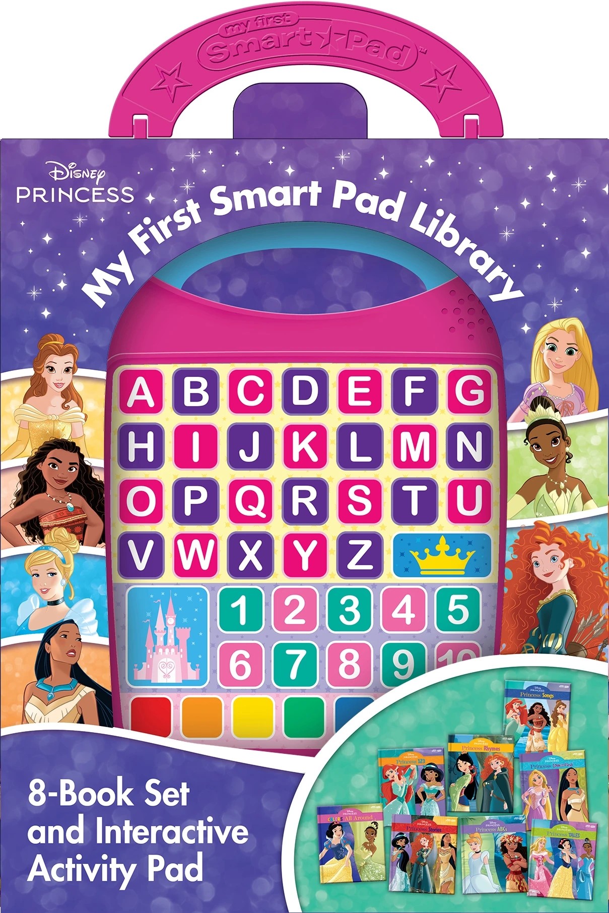 1 Disney Princess: My First Smart Pad Library 8-Book Set and Interactive Activity Pad - Book, 1 of 5
