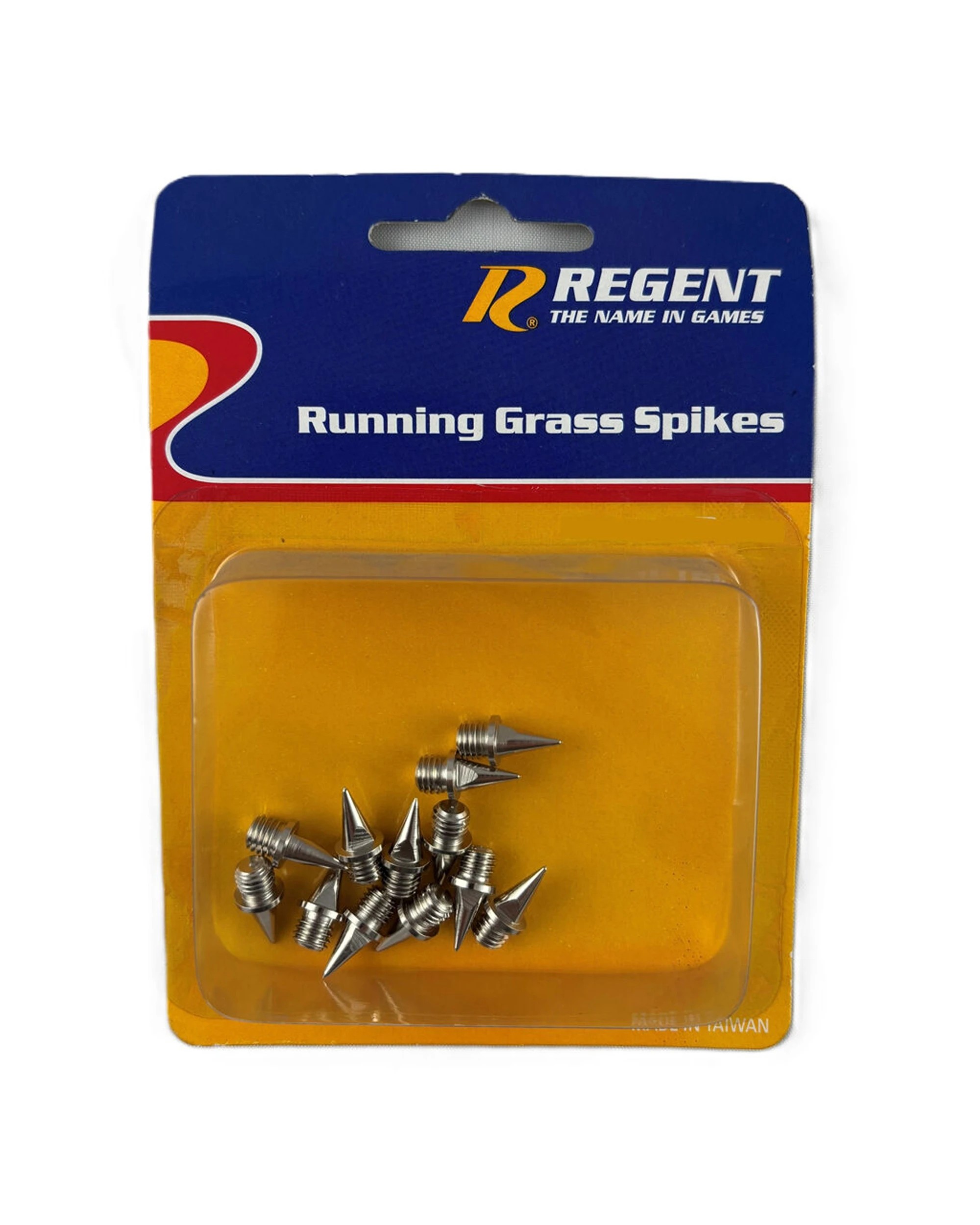 1 Regent 12pc Stainless Steel Durable Grass Spikes Running Equipment 7mm - Metallic, 1 of 2