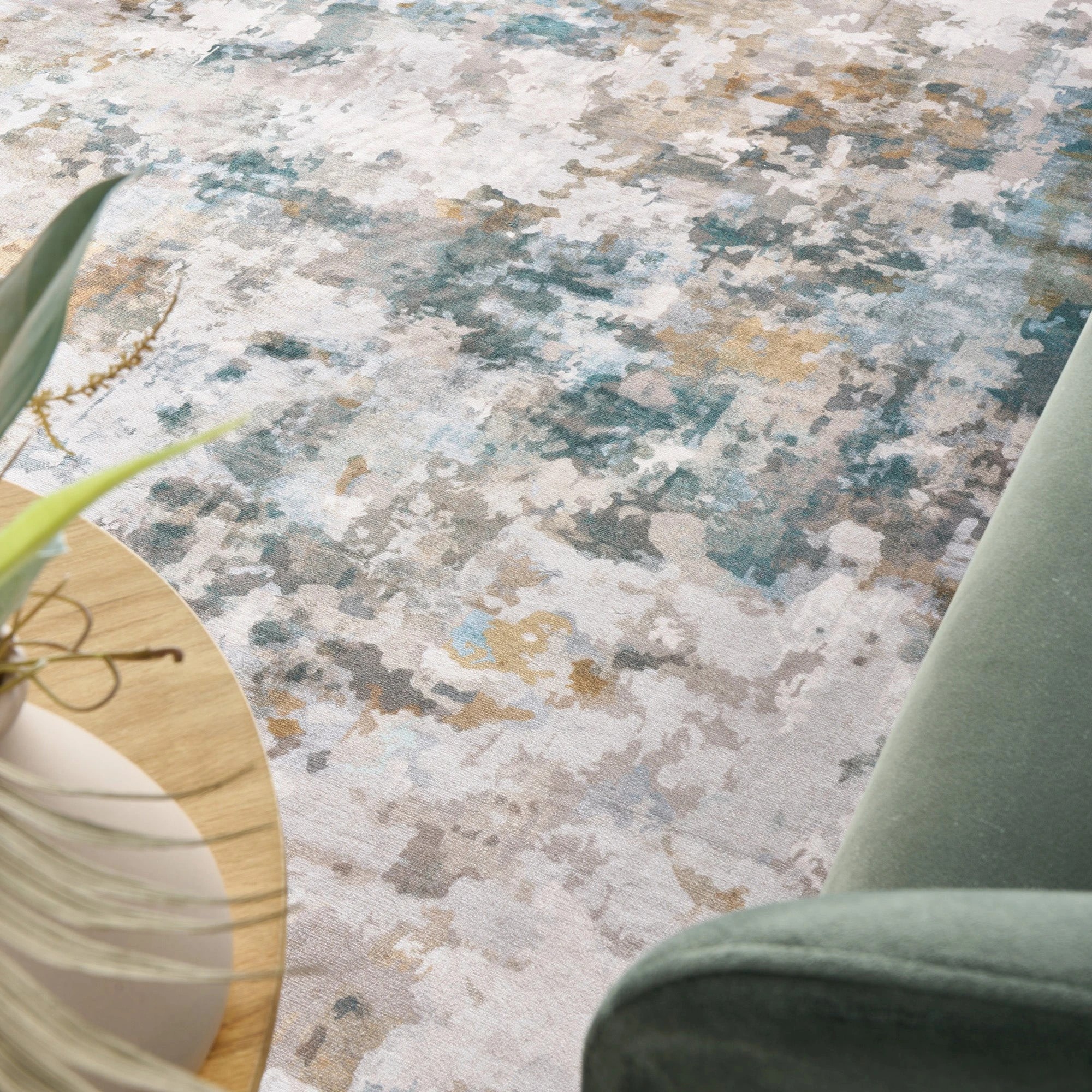 3 Common Ground Rugs Vitality Zane 320x230cm - Extra Large Washable Rug - Beige, 3 of 10