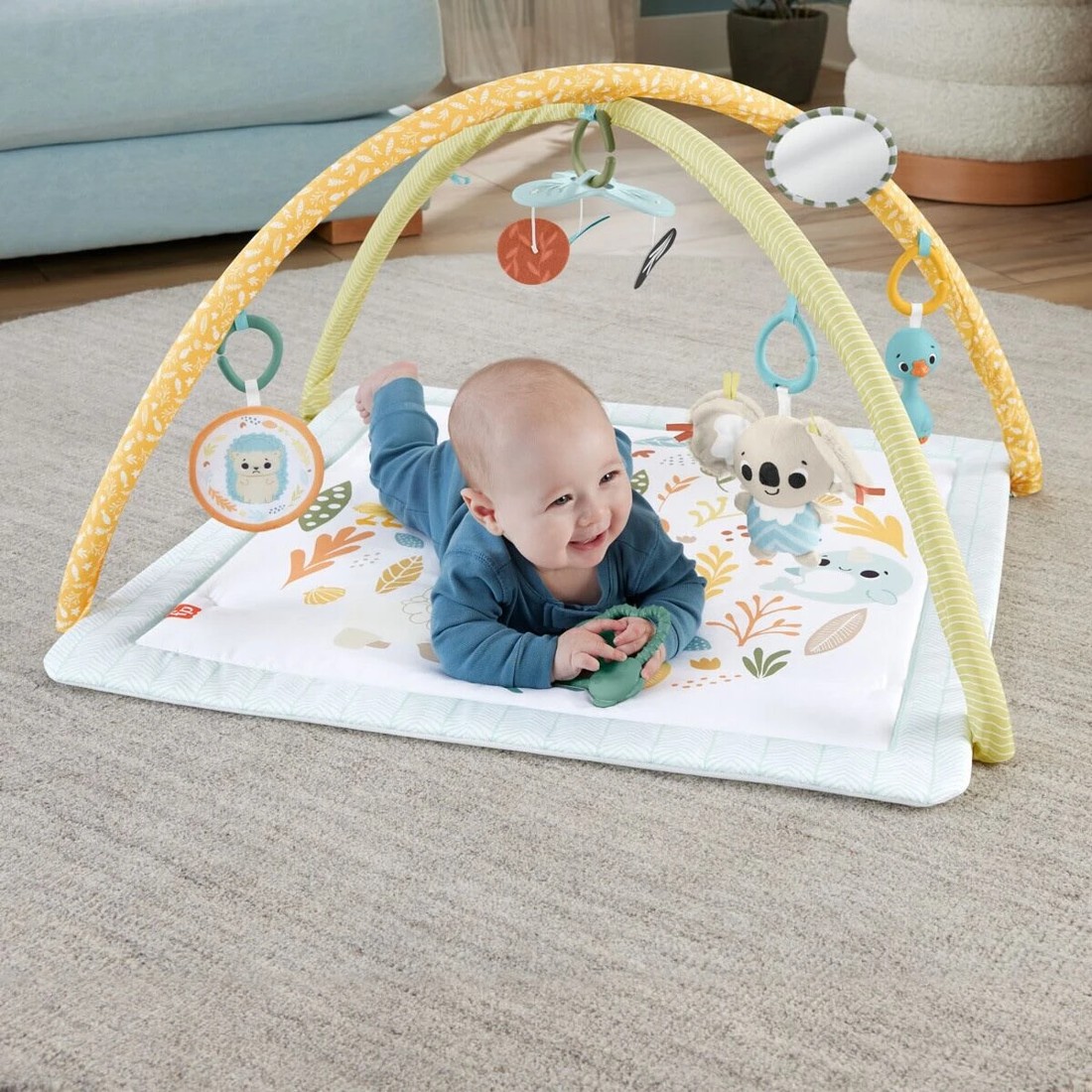 5 Fisher Price Simply Senses Newborn Gym, 5 of 7