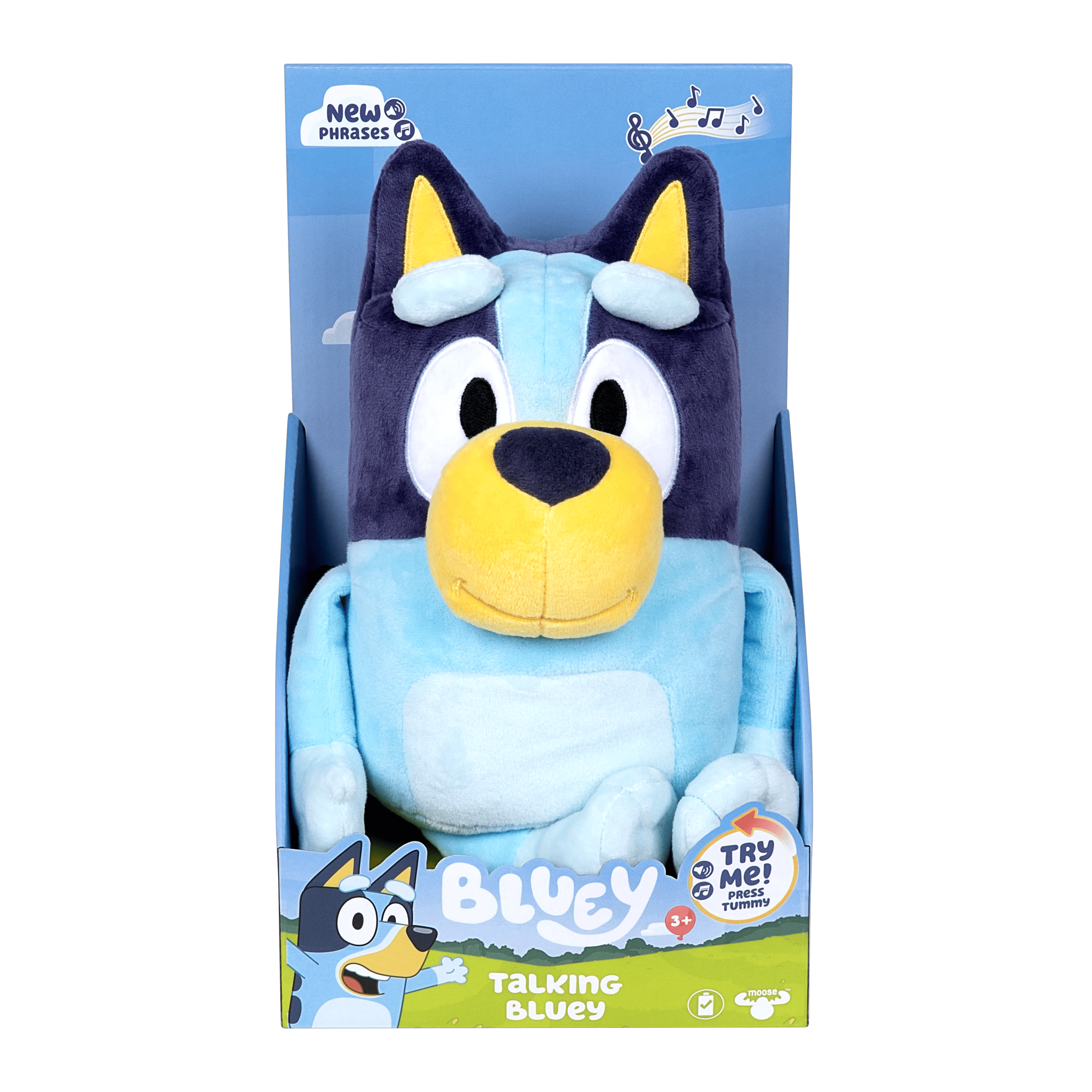 1 Bluey Sound Effects Plush - Talking Bluey - Multi, 1 of 6