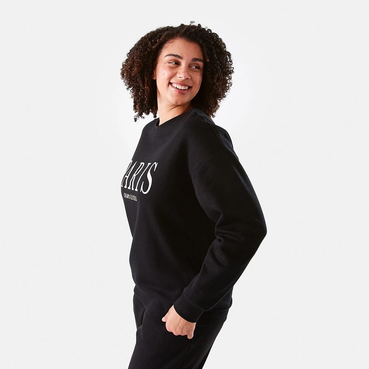 2 Long Sleeve Print Sweatshirt Paris, 2 of 7