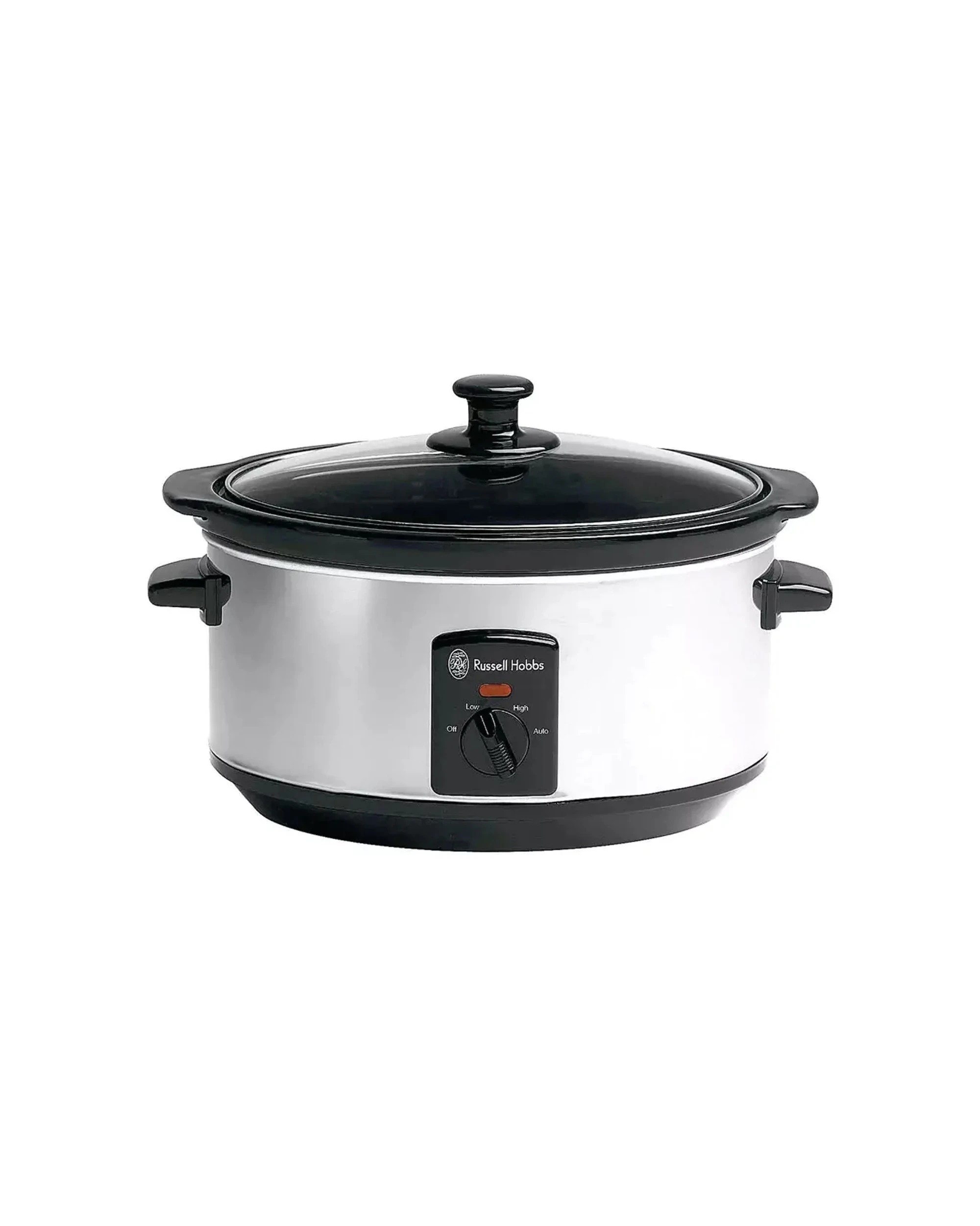 1 Russell Hobbs 4443bss Electric 3.5l Slow Cooker Pot/ceramic Bowl Stainless Steel
 - Silver, 1 of 5