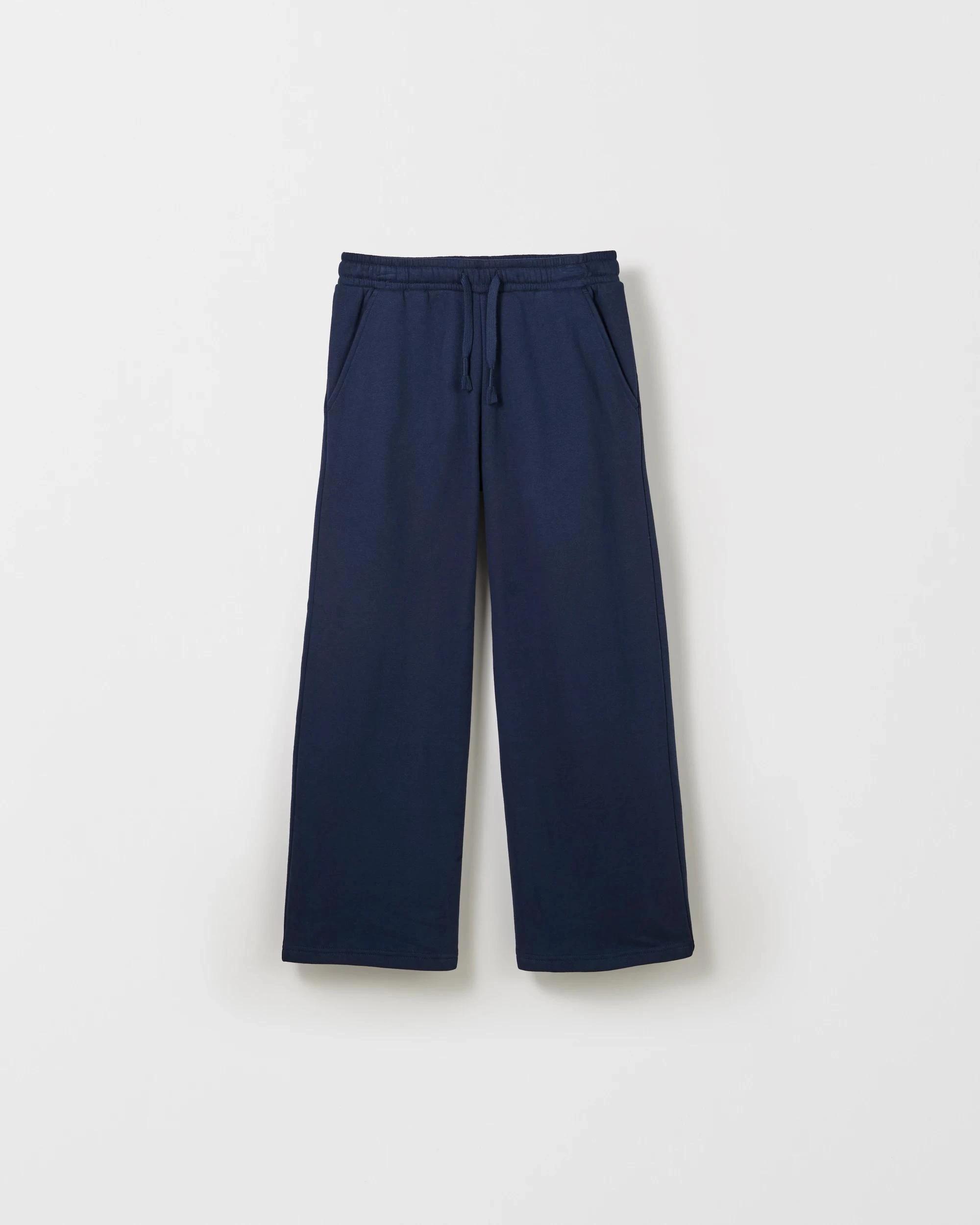 1 Target Kids Australian Cotton Blend Essential Trackpants NAVY, 1 of 2