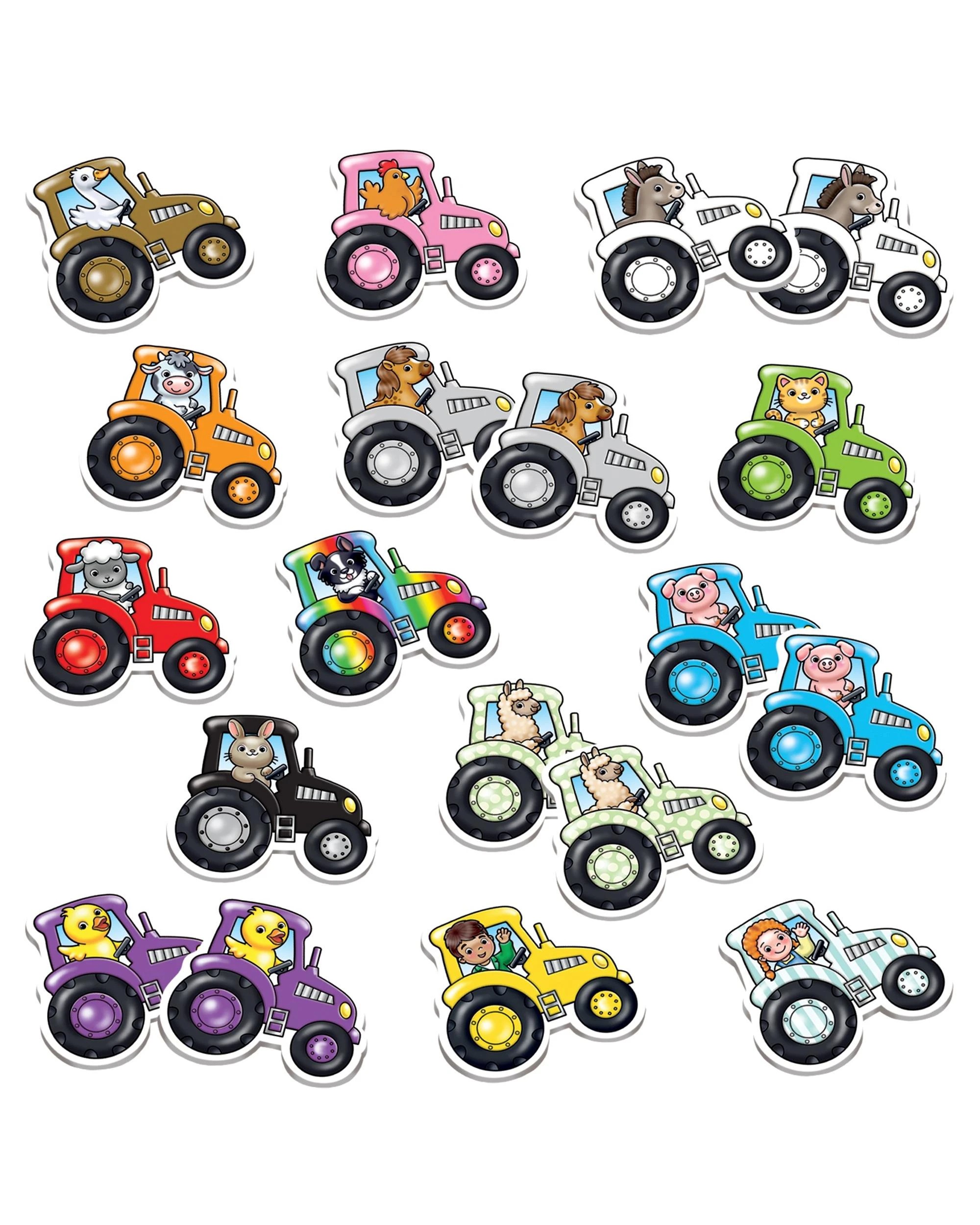 2 Orchard Toys Tractor Tractor Educational Game, 2 of 2