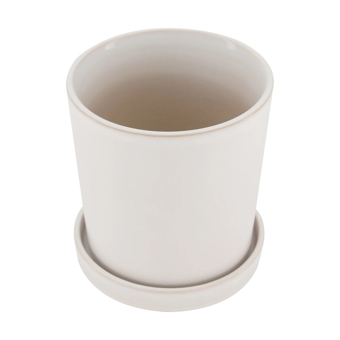 2 Pot with Saucer - White, 2 of 7