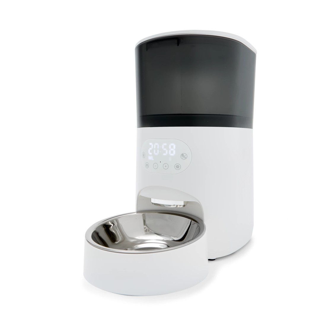 3 Automated 5L Pet Feeder - White and Grey, 3 of 10