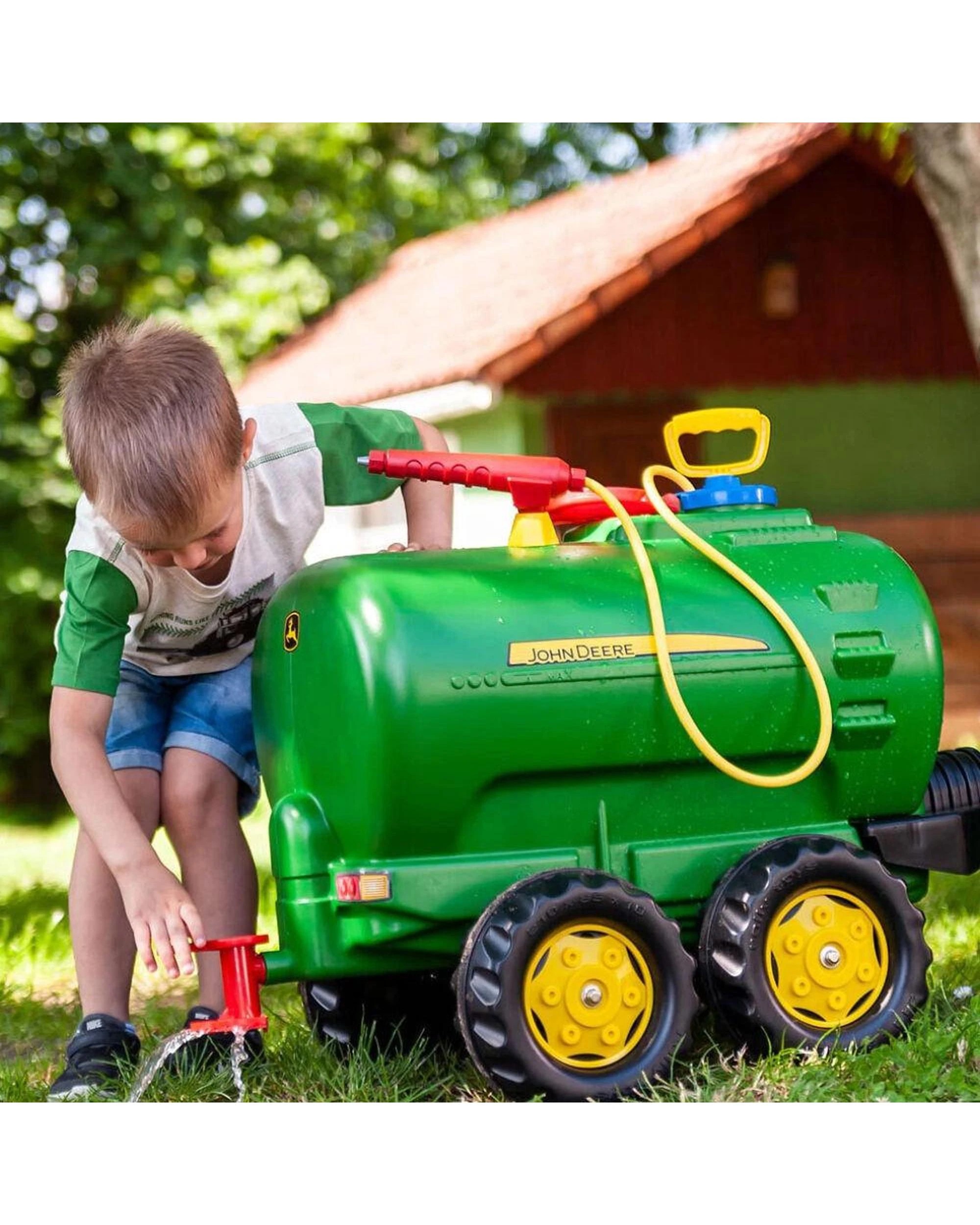 3 John Deere Rolly Kid Water Tanker & Spray Pump Ages 3  10y, 3 of 4