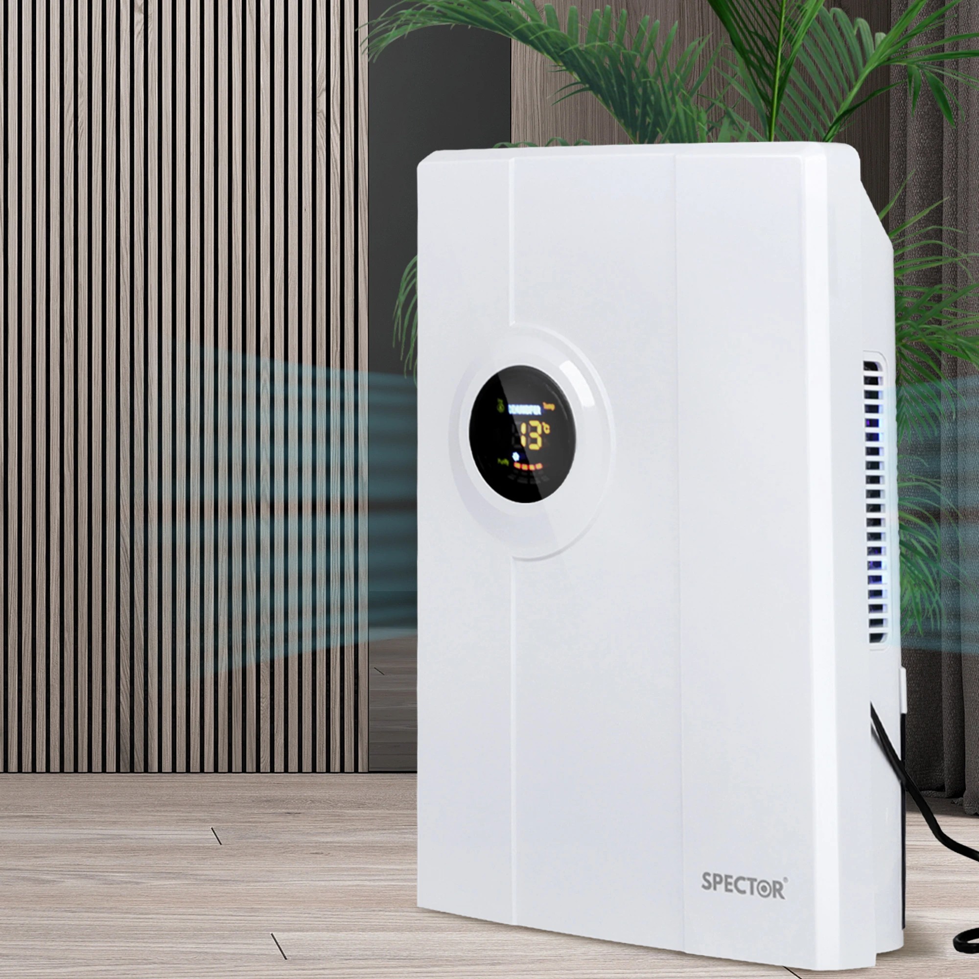 7 Spector 2L Portable Dehumidifier Air Purifier Dual Core 65W Efficient Dryer, 7 of 7