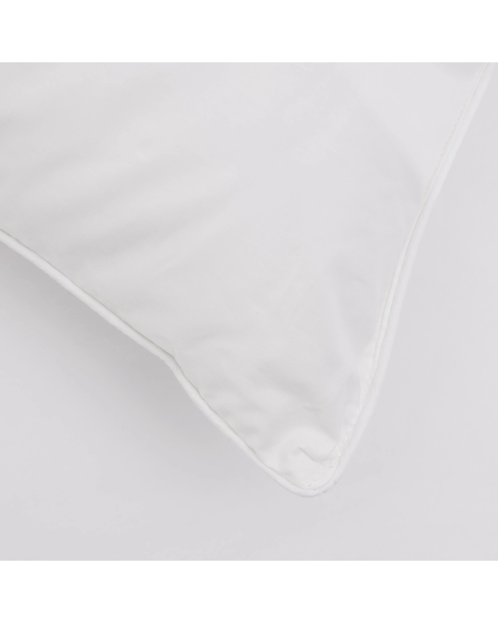 6 Dreamaker Cotton Cover Bamboo Blend Pillow Medium Profile Twin Pack - White, 6 of 6