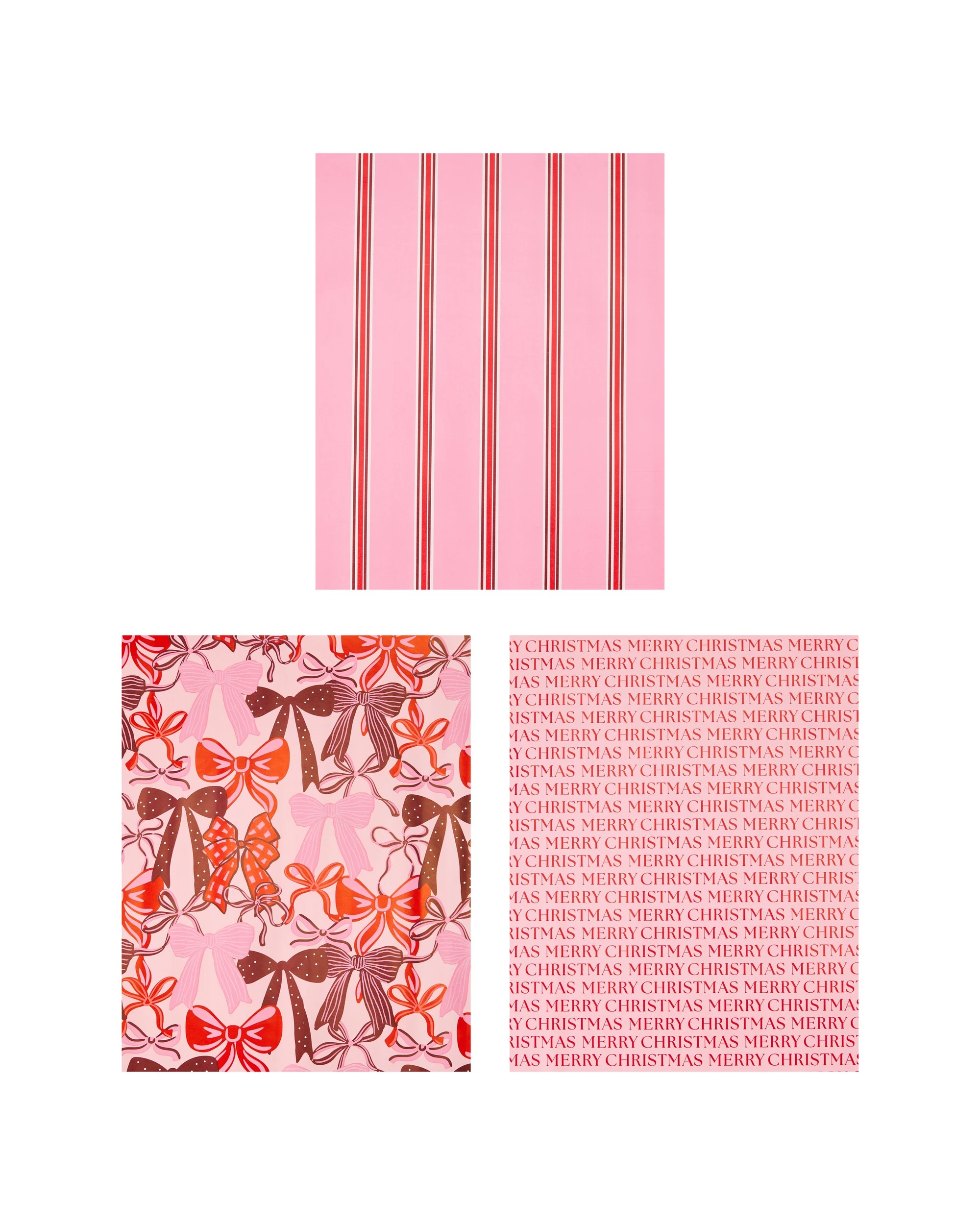2 3 Pack 4m Pink and Fig Gift Wrapping Paper, 2 of 5