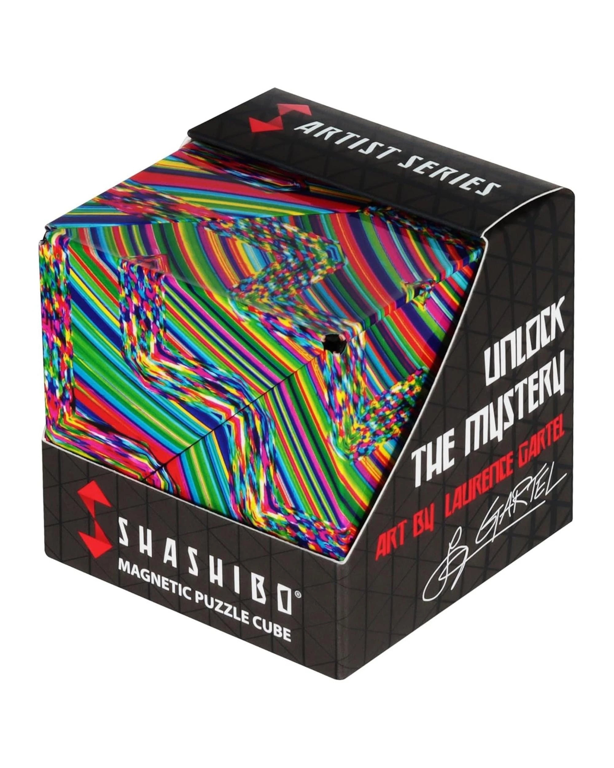 1 Shashibo Shape Shifting Box Gloss Water Colour by Gartel Magnetic Puzzle Cube, 1 of 2