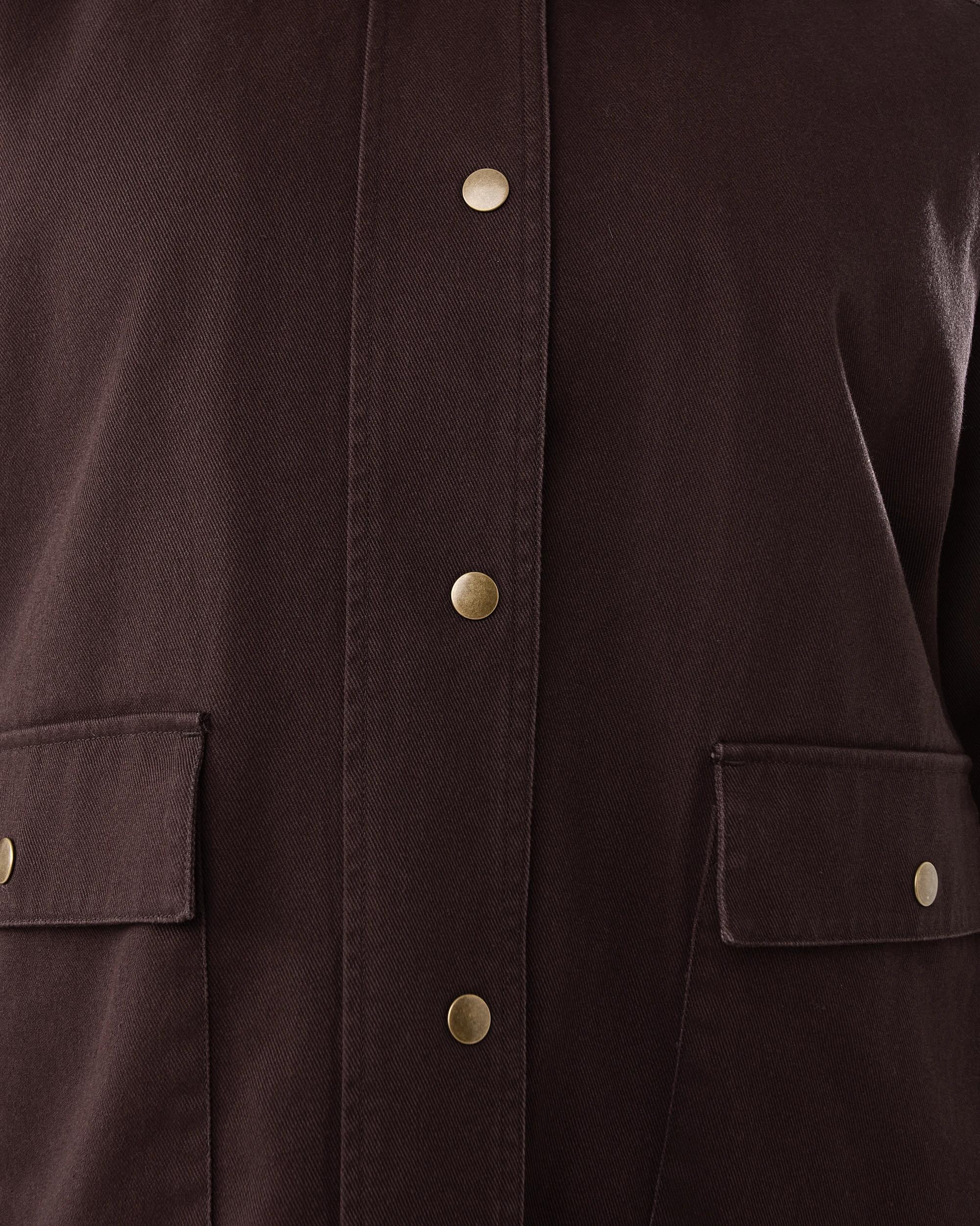 7 Barn Jacket Choc Plum, 7 of 8