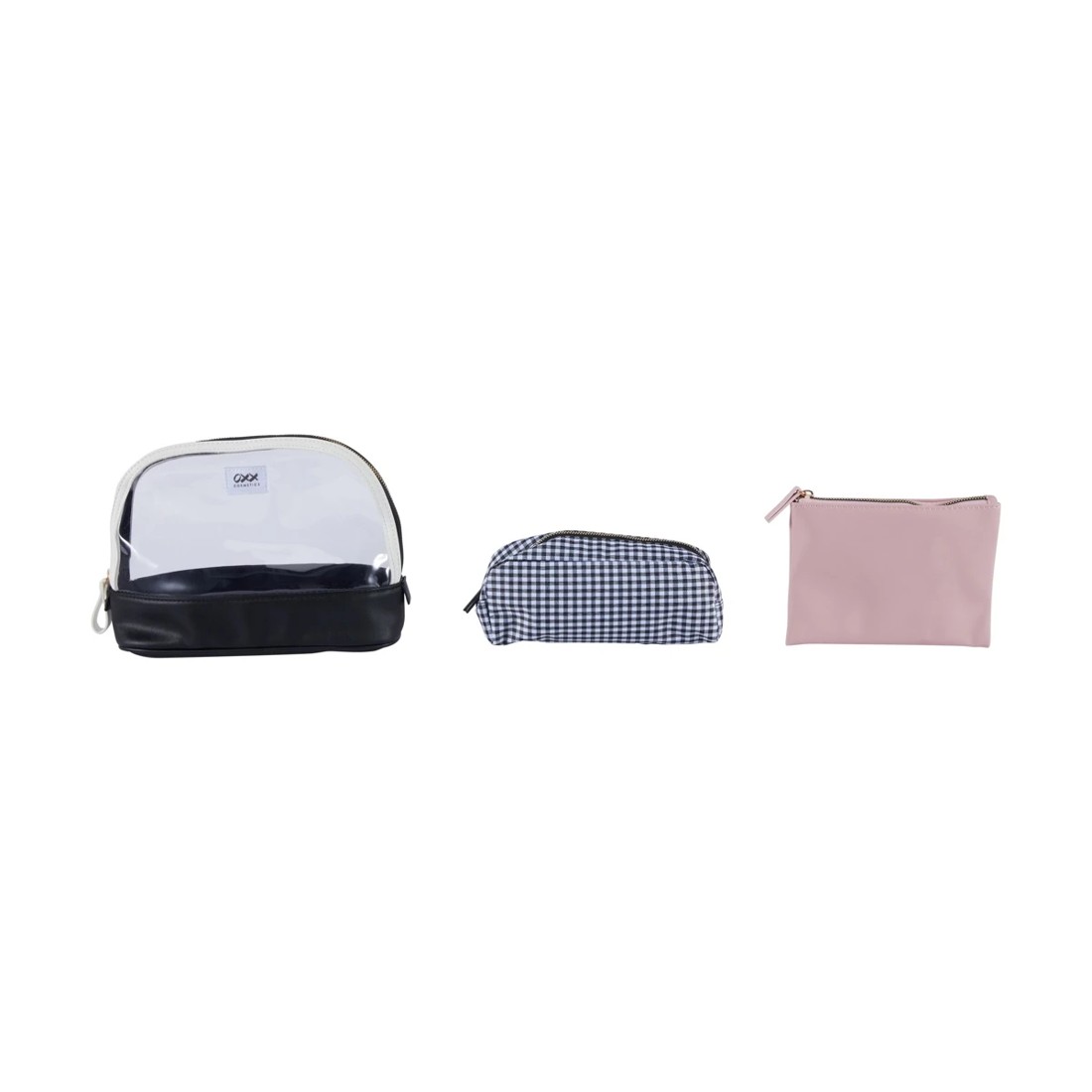 3 OXX Cosmetics 3 Piece Makeup Bag, 3 of 8