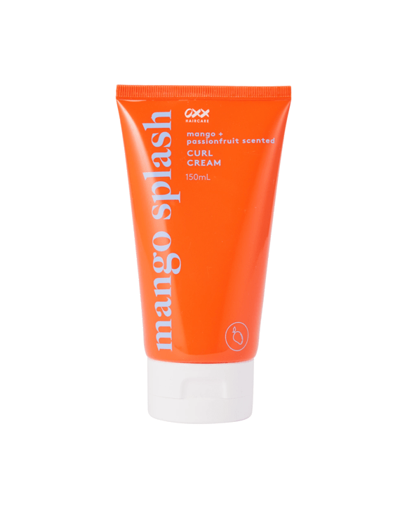 OXX Haircare Hair Mango Splash Curl Cream 150ml - Mango and Passion Fruit Scented