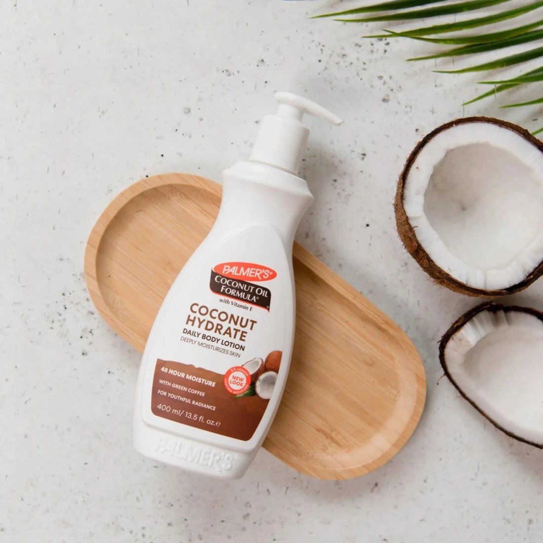 1 Coconut Oil Formula Daily Body Lotion, Vitamin E & Coconut - Palmer's - Brown, 1 of 4