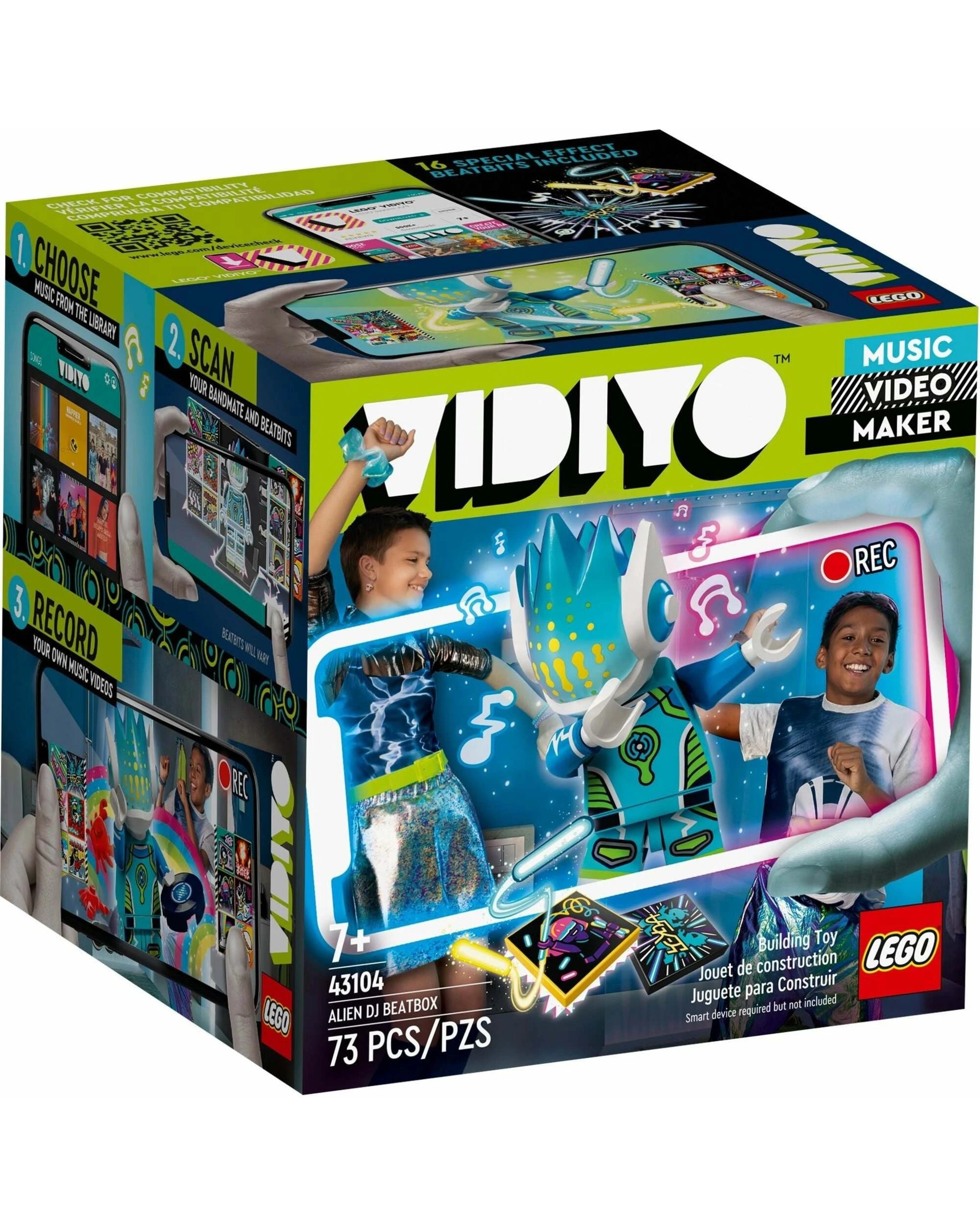 1 LEGO 43104 Alien DJ BeatBox - Music Video Maker Kit, 1 of 5
