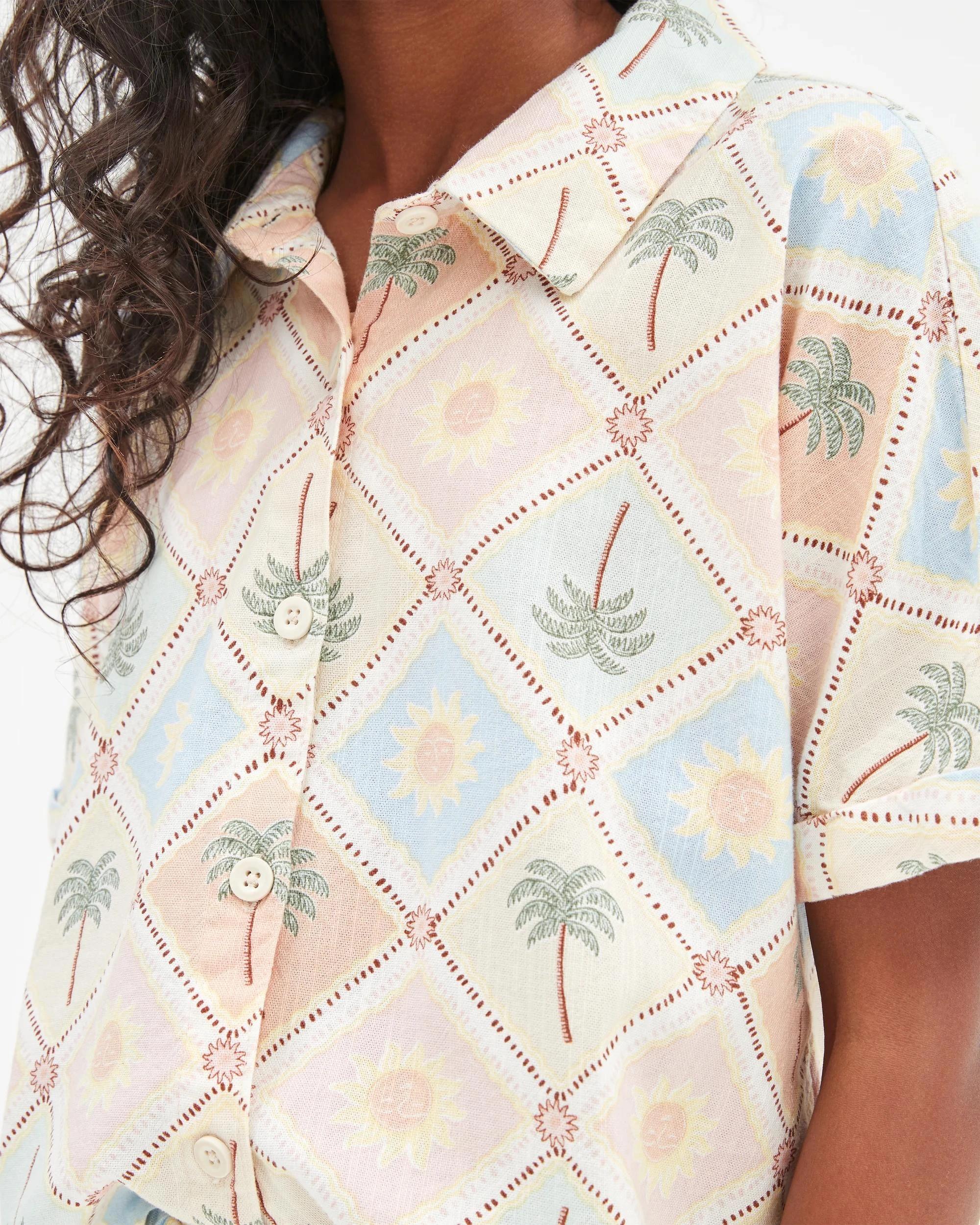 4 Target Print Short Sleeve Shirt TILE PRINT, 4 of 6